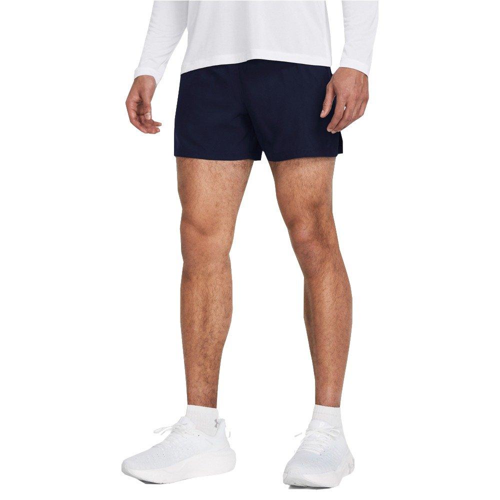 Under Armour Men's UA Launch 5" Shorts - NAVY Thumbnail View 1