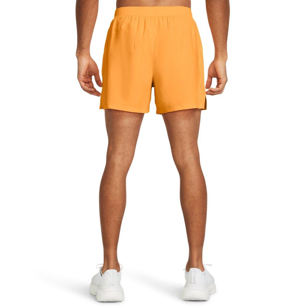 Under Armour Men's UA Launch 5" Shorts - ORANGE Thumbnail View 2