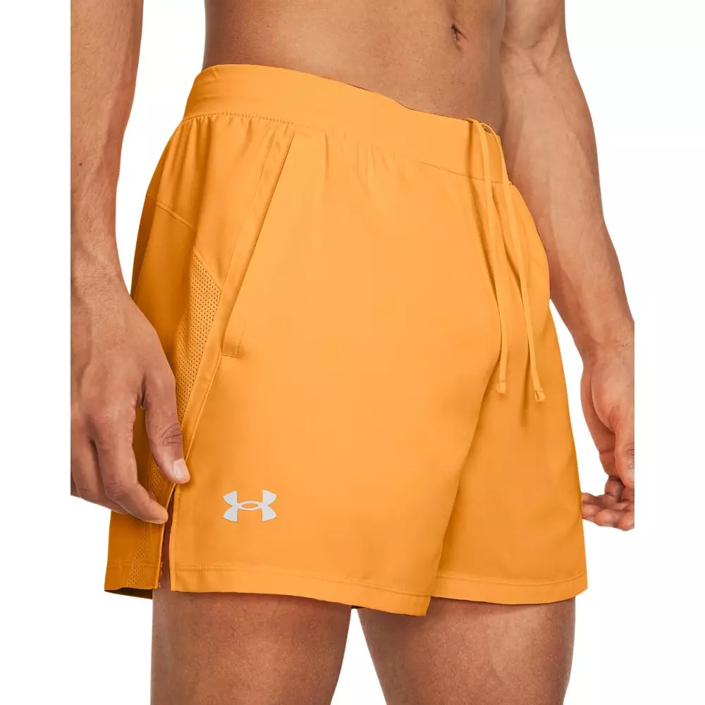 Under Armour Men's UA Launch 5" Shorts - ORANGE