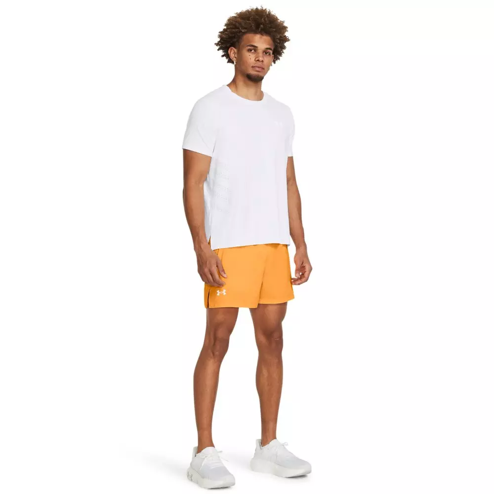 Under Armour Men's UA Launch 5" Shorts - ORANGE