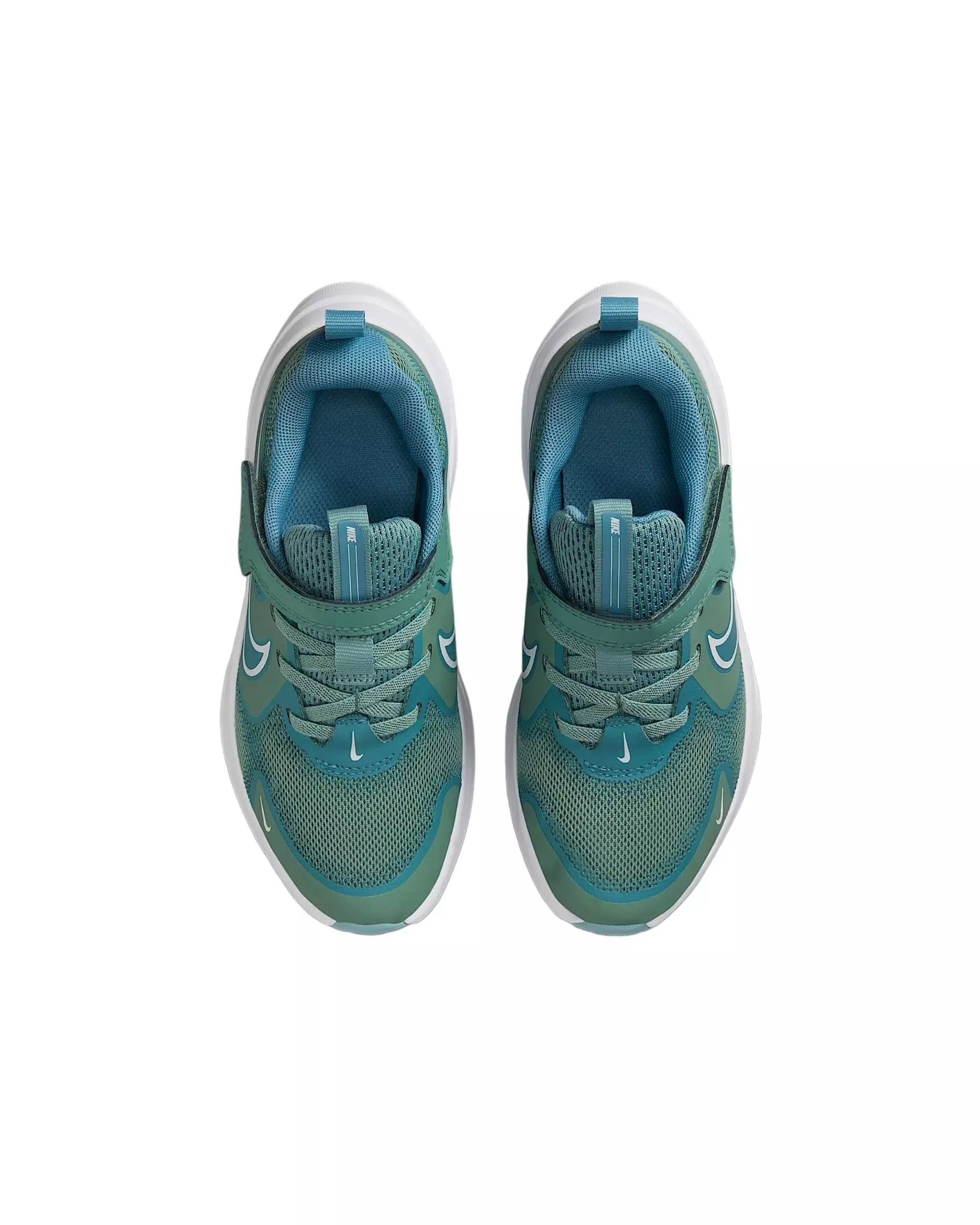 Nike Cosmic Runner "Cannon/Denim Turquoise/White/Sail" Preschool Girls' Running Shoe - CANNON/TURQUOISE/WHITE/SAIL