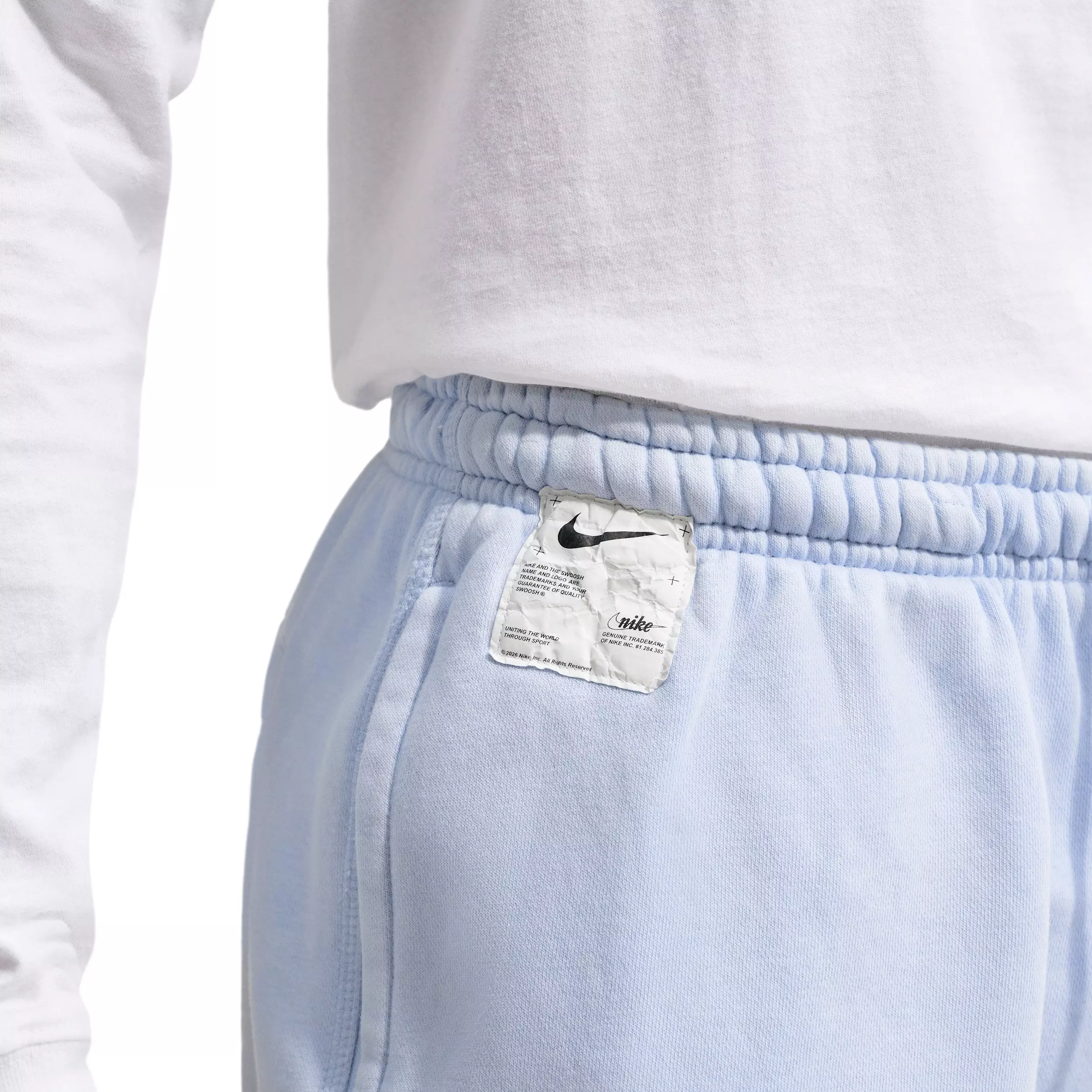 Nike Men's Sportswear Club Flow BB Fleece Shorts - BLUE