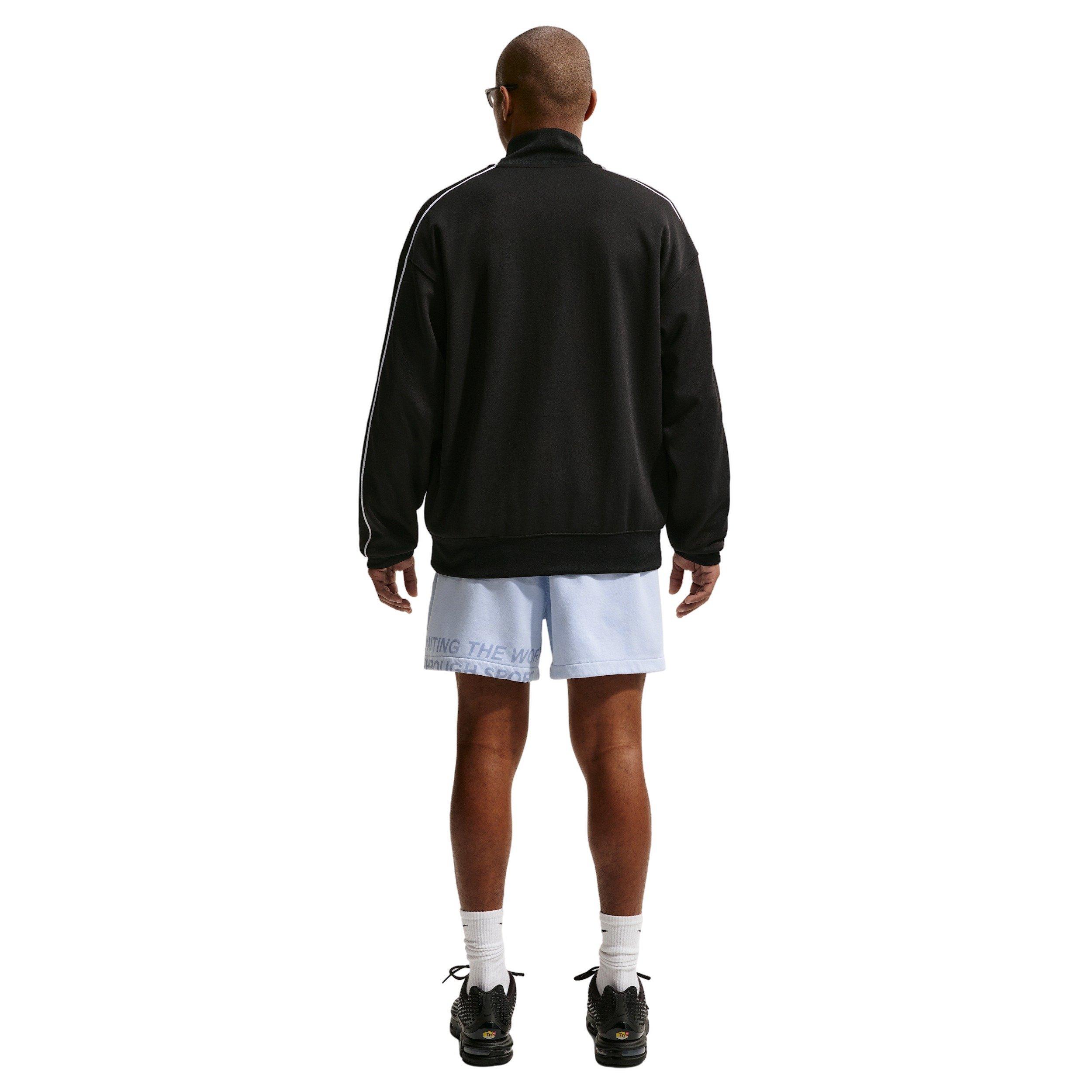 Nike Men's Sportswear Club Flow BB Fleece Shorts - BLUE Thumbnail View 7