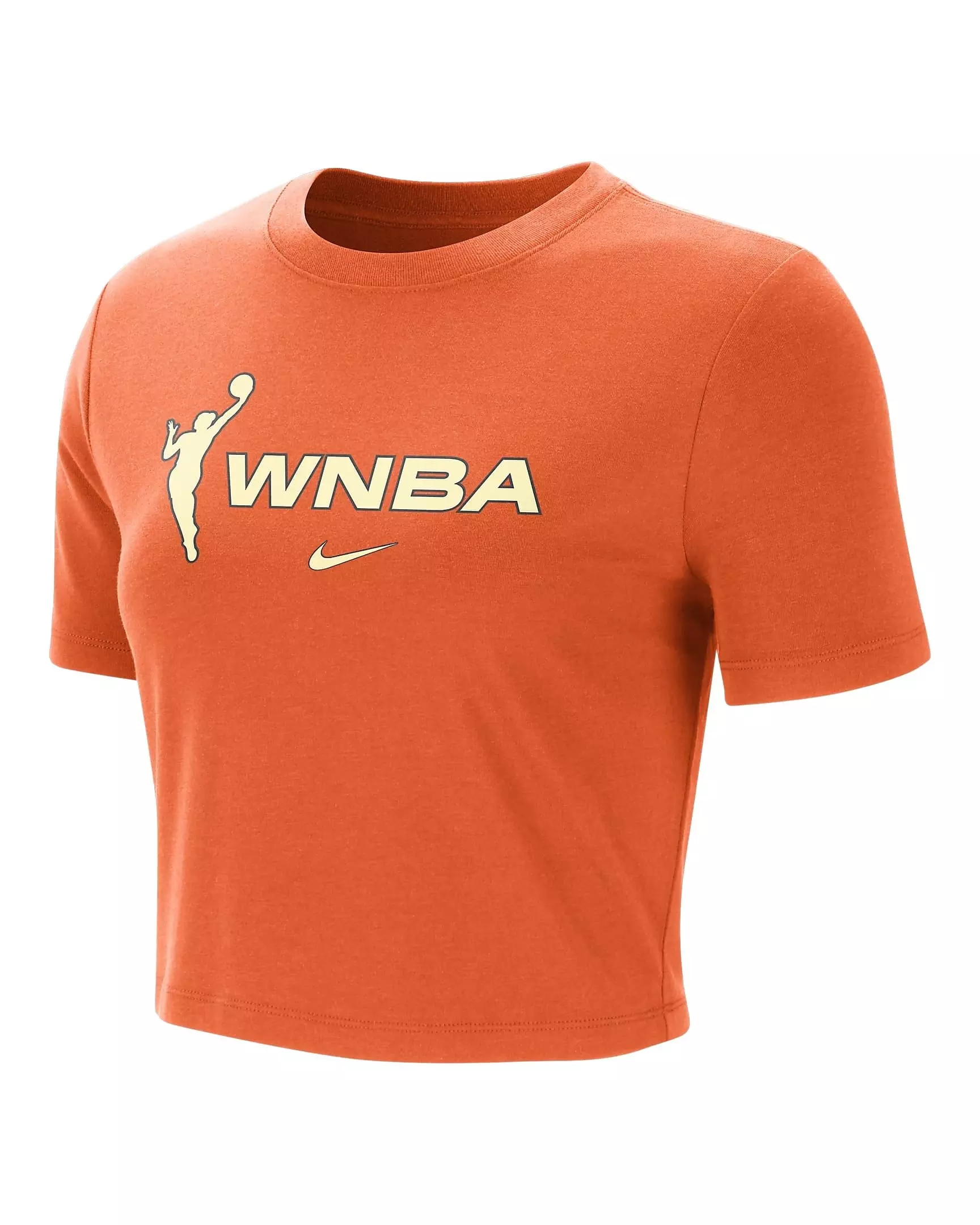 Nike Women's WNBA Team 13 Crop T-Shirt -Orange - ORANGE