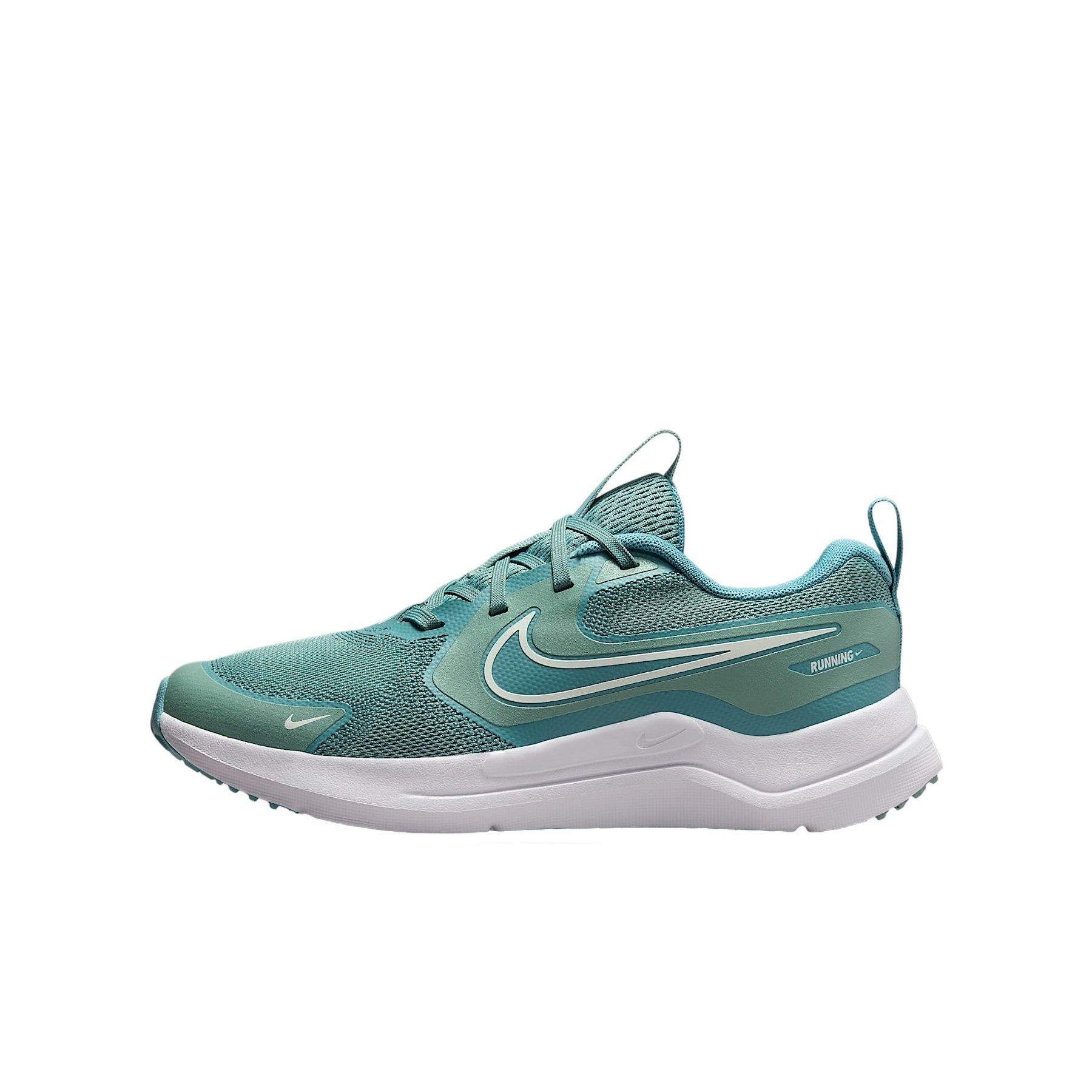 Nike Cosmic Runner Grade School Girls' "Cannon/Denim Turquoise/White/Sail" Running Shoe