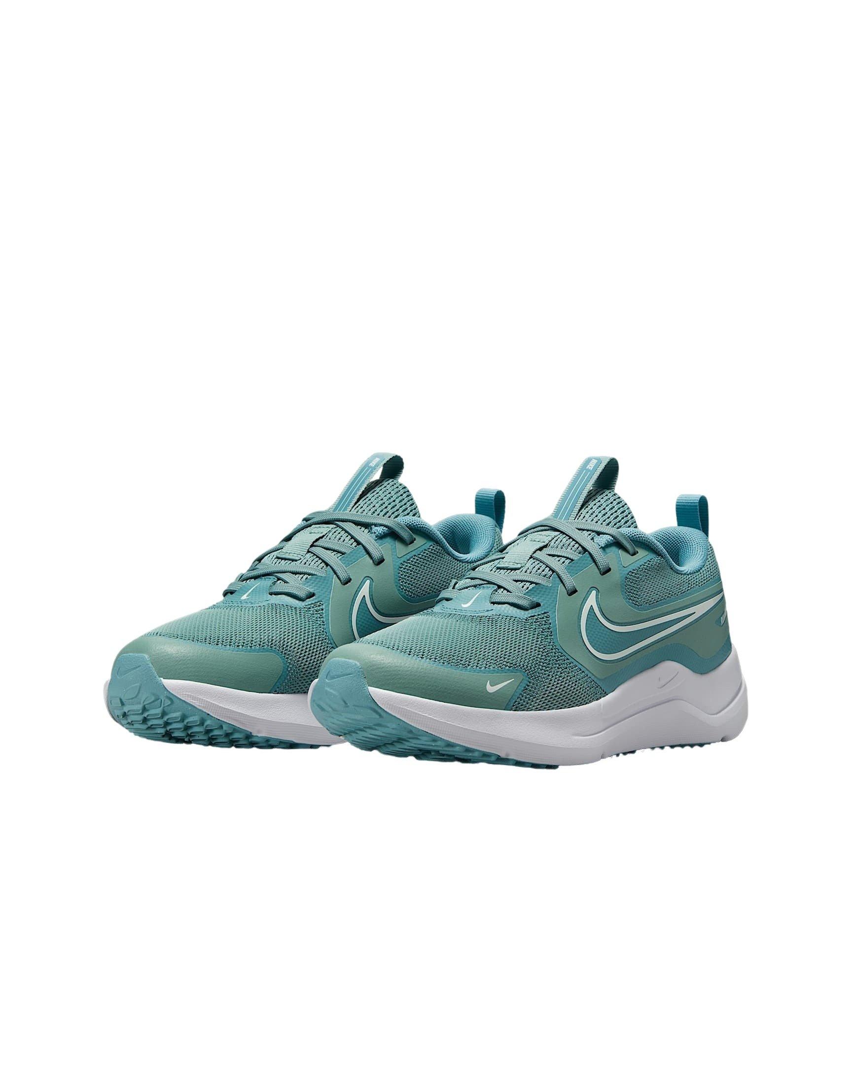 Nike Cosmic Runner Grade School Girls' "Cannon/Denim Turquoise/White/Sail" Running Shoe
