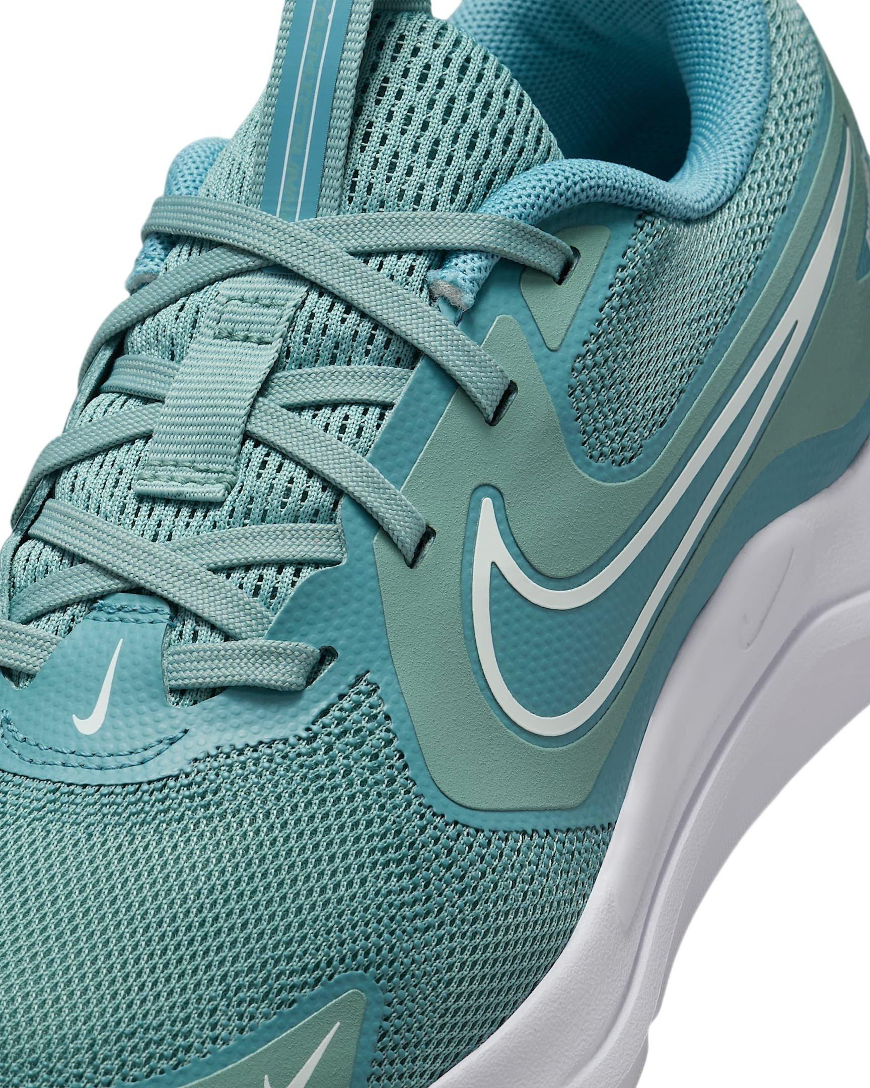 Nike Cosmic Runner Grade School Girls' "Cannon/Denim Turquoise/White/Sail" Running Shoe
