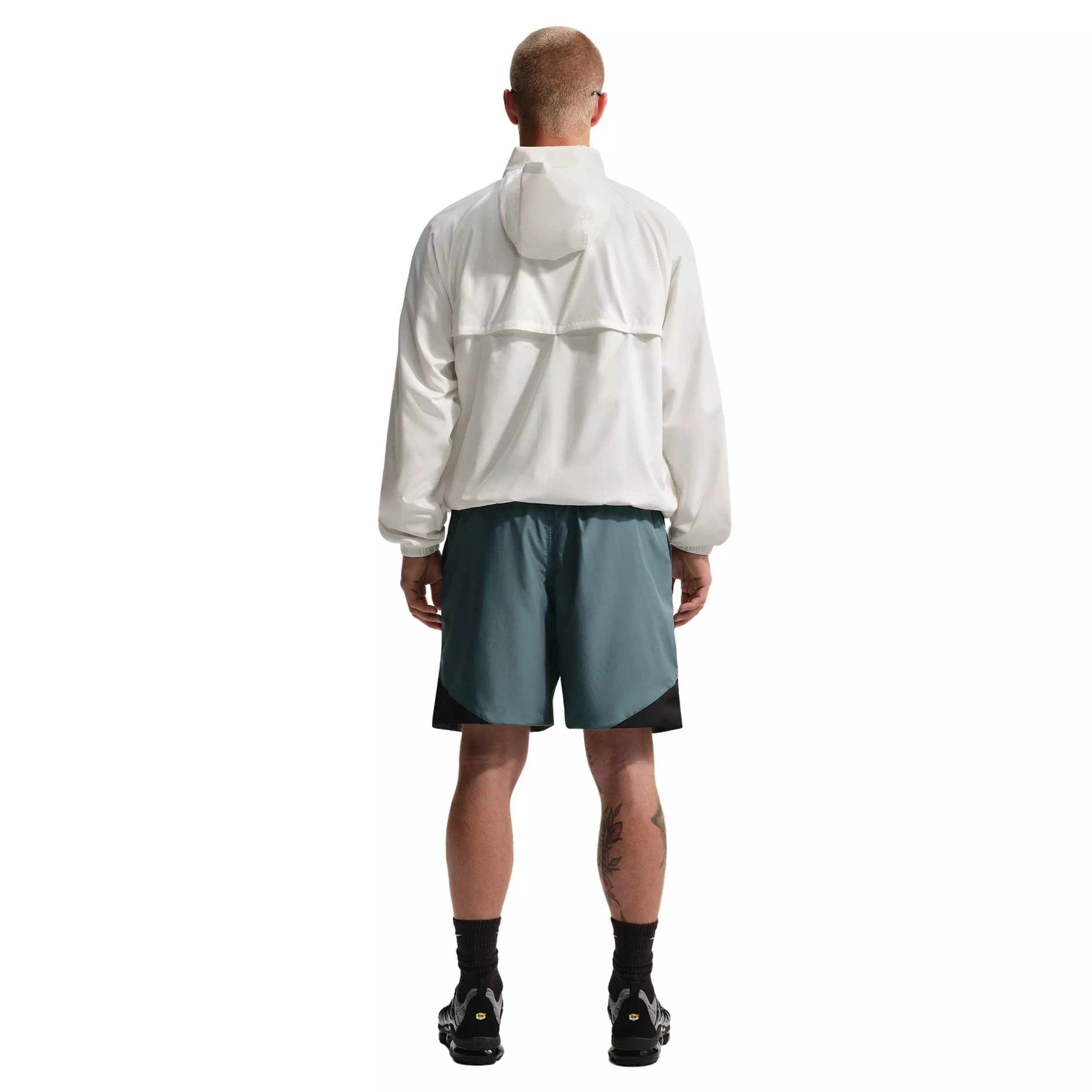 Nike Men's Sportswear Windrunner 8" Shorts - MINERAL SLATE/GREEN