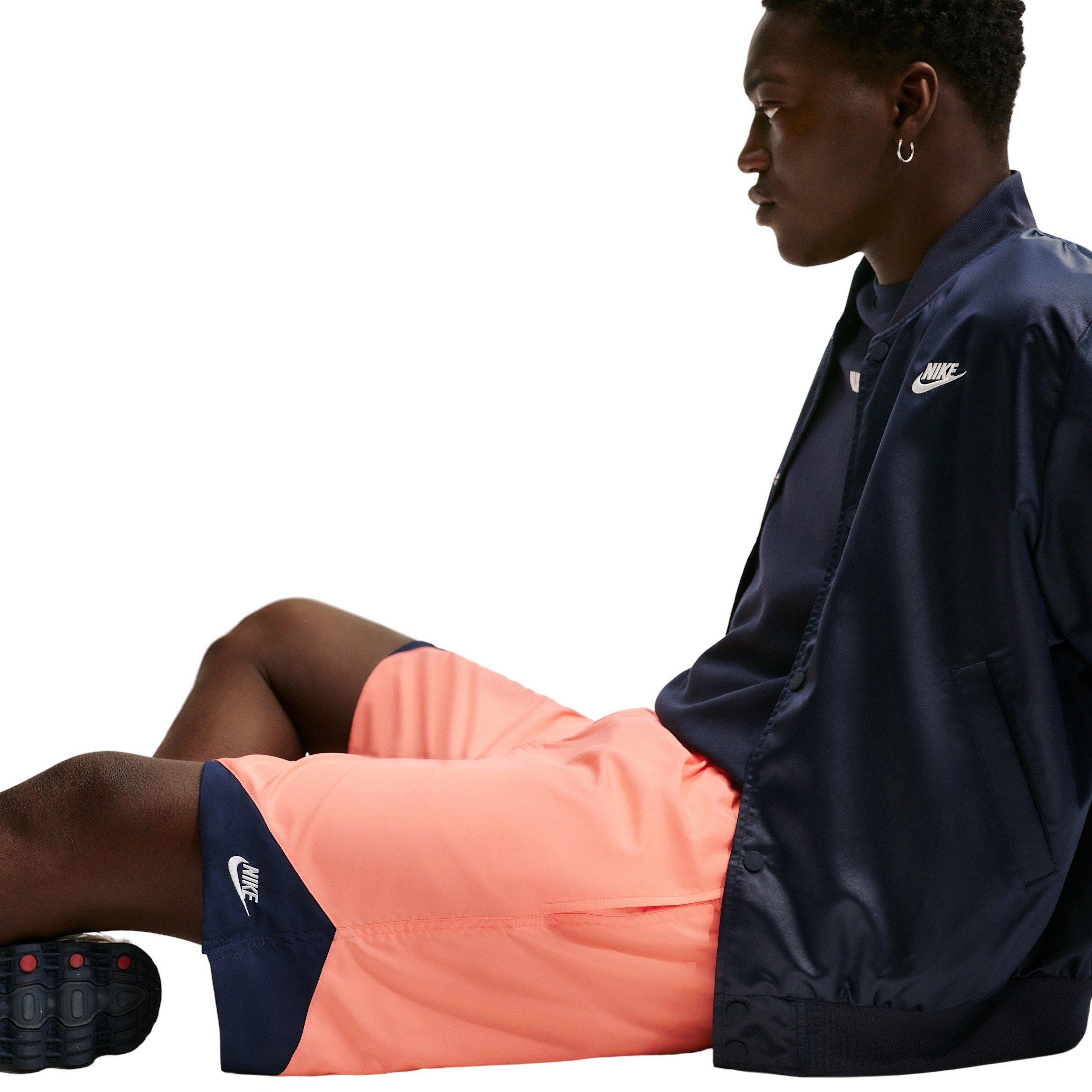 Nike Men's Sportswear Windrunner 8" Shorts - ORANGE Thumbnail View 3