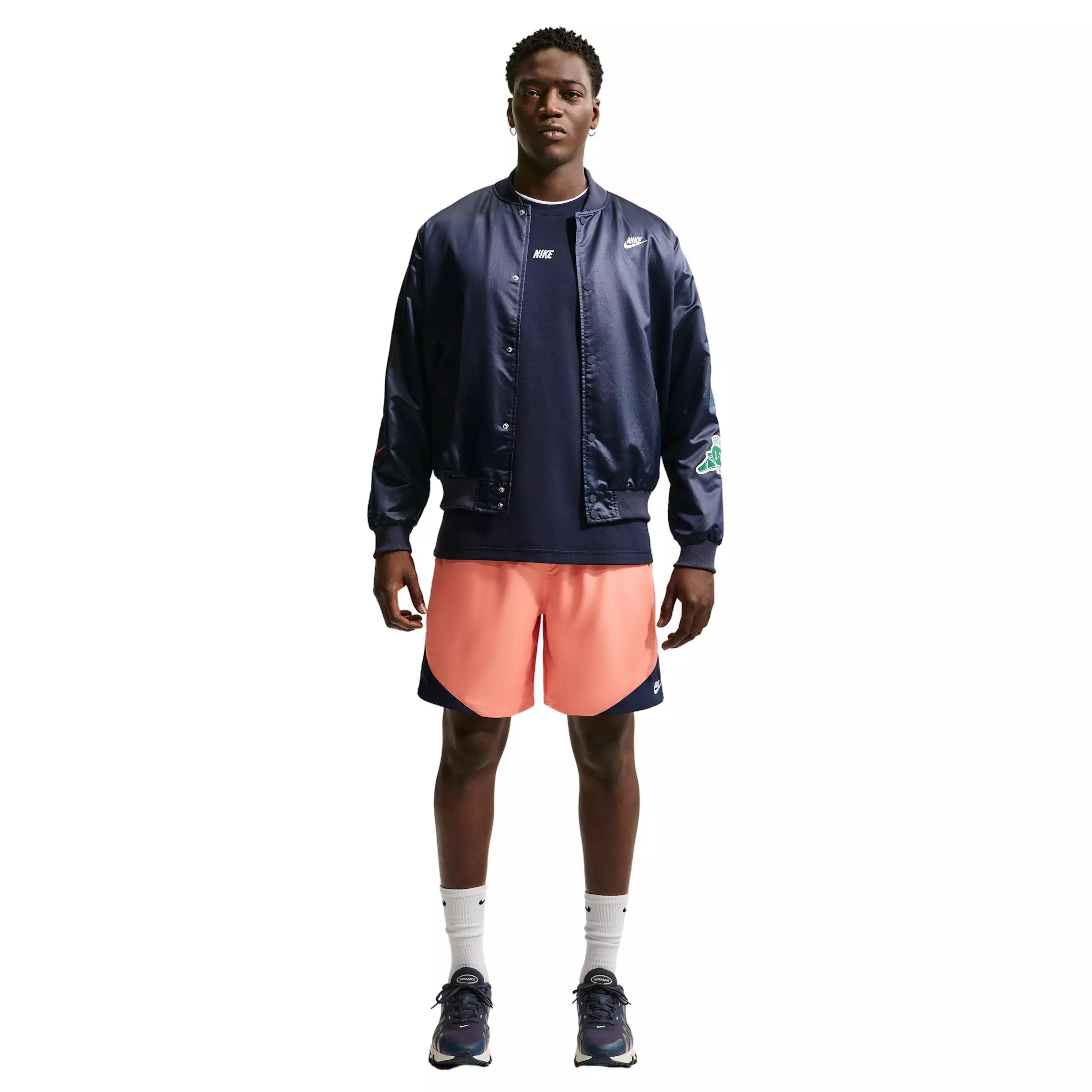 Nike Men's Sportswear Windrunner 8" Shorts - ORANGE