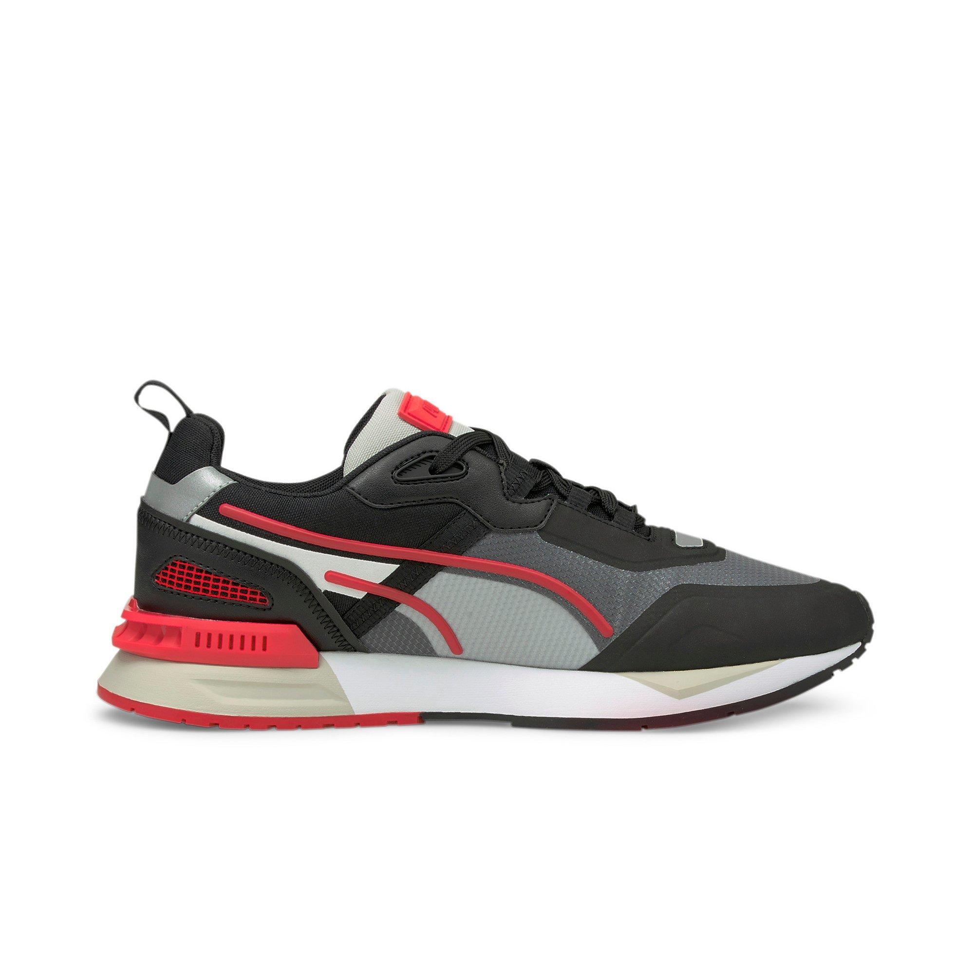 Puma Mirage Tech "Black/Red/Grey" Men's Sneaker - BLACK/RED Thumbnail View 1