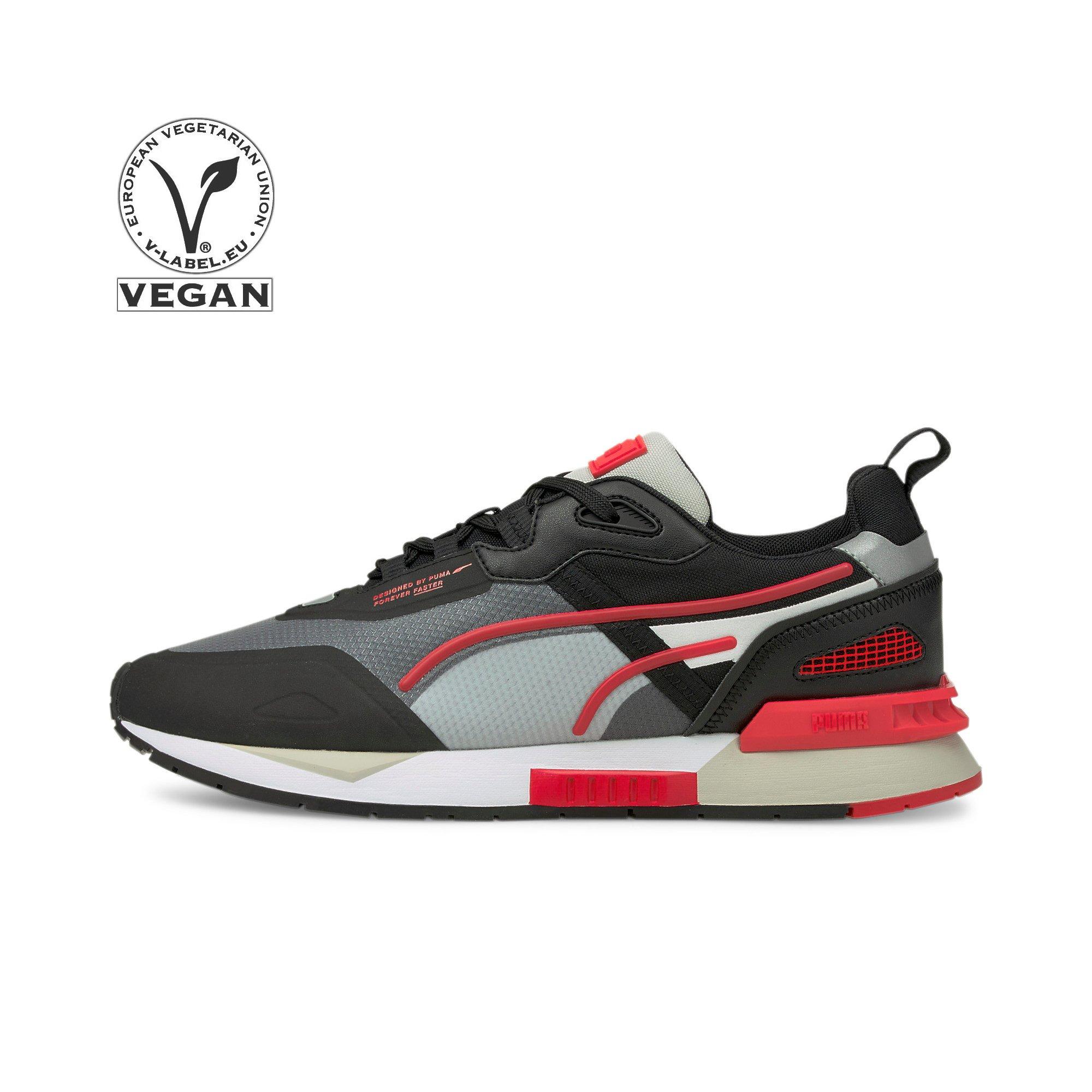 Puma Mirage Tech "Black/Red/Grey" Men's Sneaker - BLACK/RED Thumbnail View 2