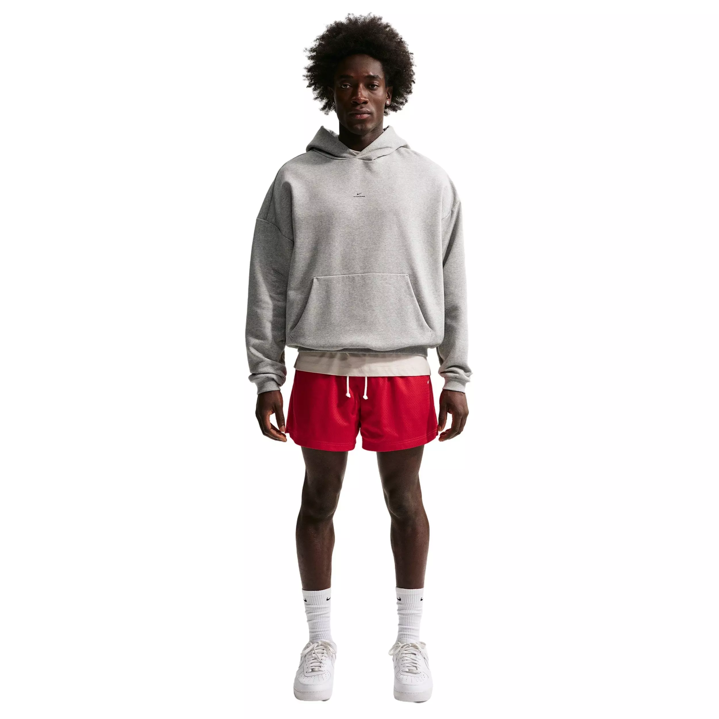 Nike Men's Standard Issue 5" Practice Mesh Basketball Shorts - RED