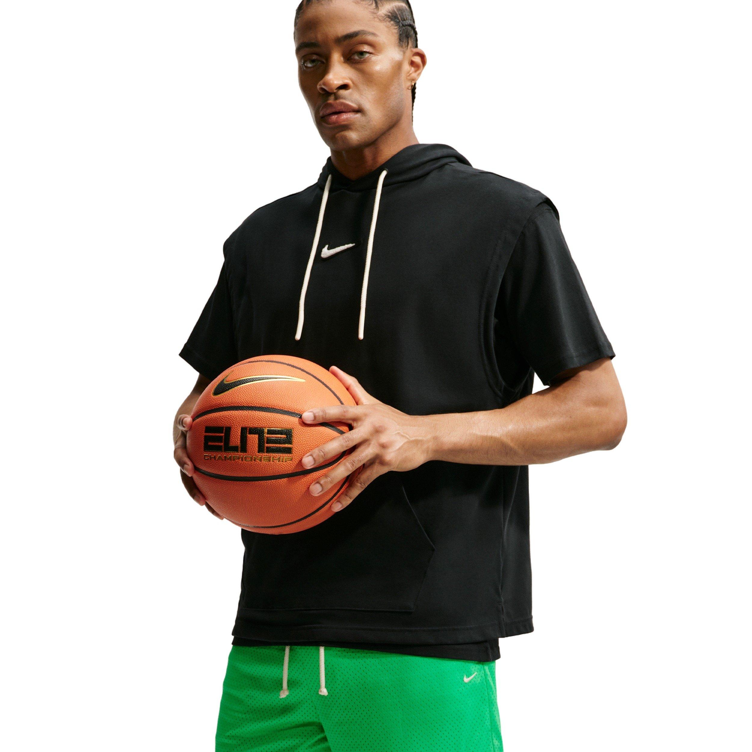 Nike Men's Standard Issue 5" Practice Mesh Basketball Shorts - GREEN Thumbnail View 3