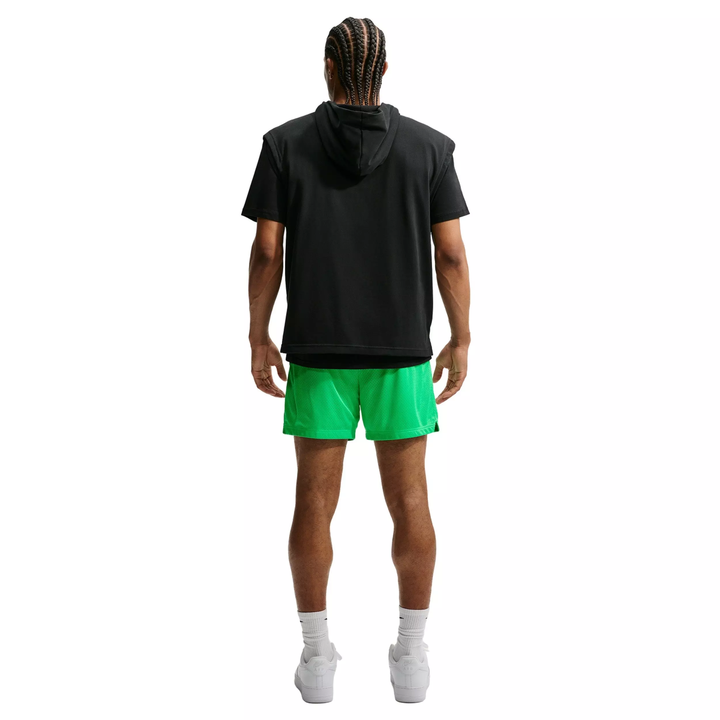 Nike Men's Standard Issue 5" Practice Mesh Basketball Shorts - GREEN