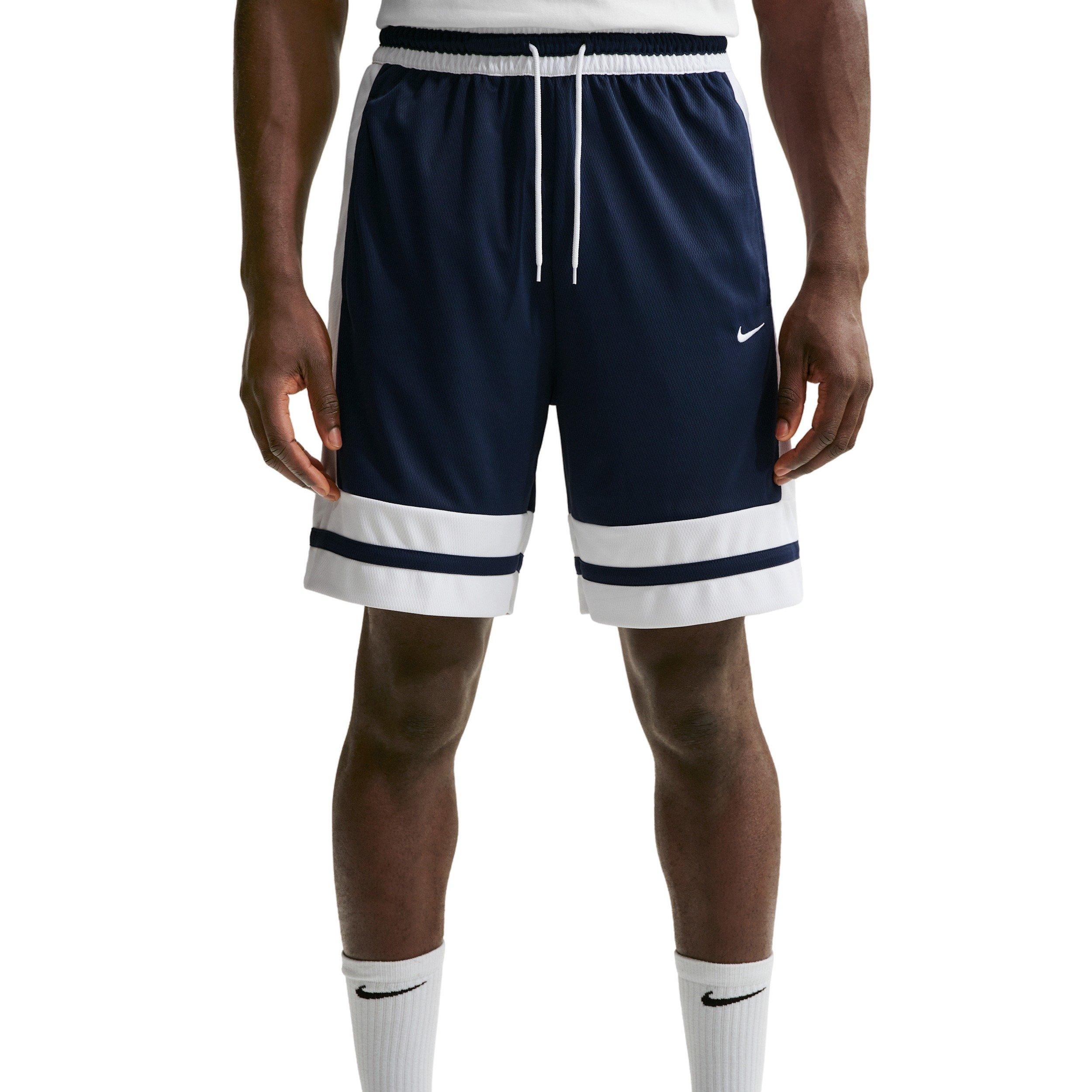 Nike Men's Dri-FIT GM Classic 8" Basketball Shorts - BLUE Thumbnail View 1