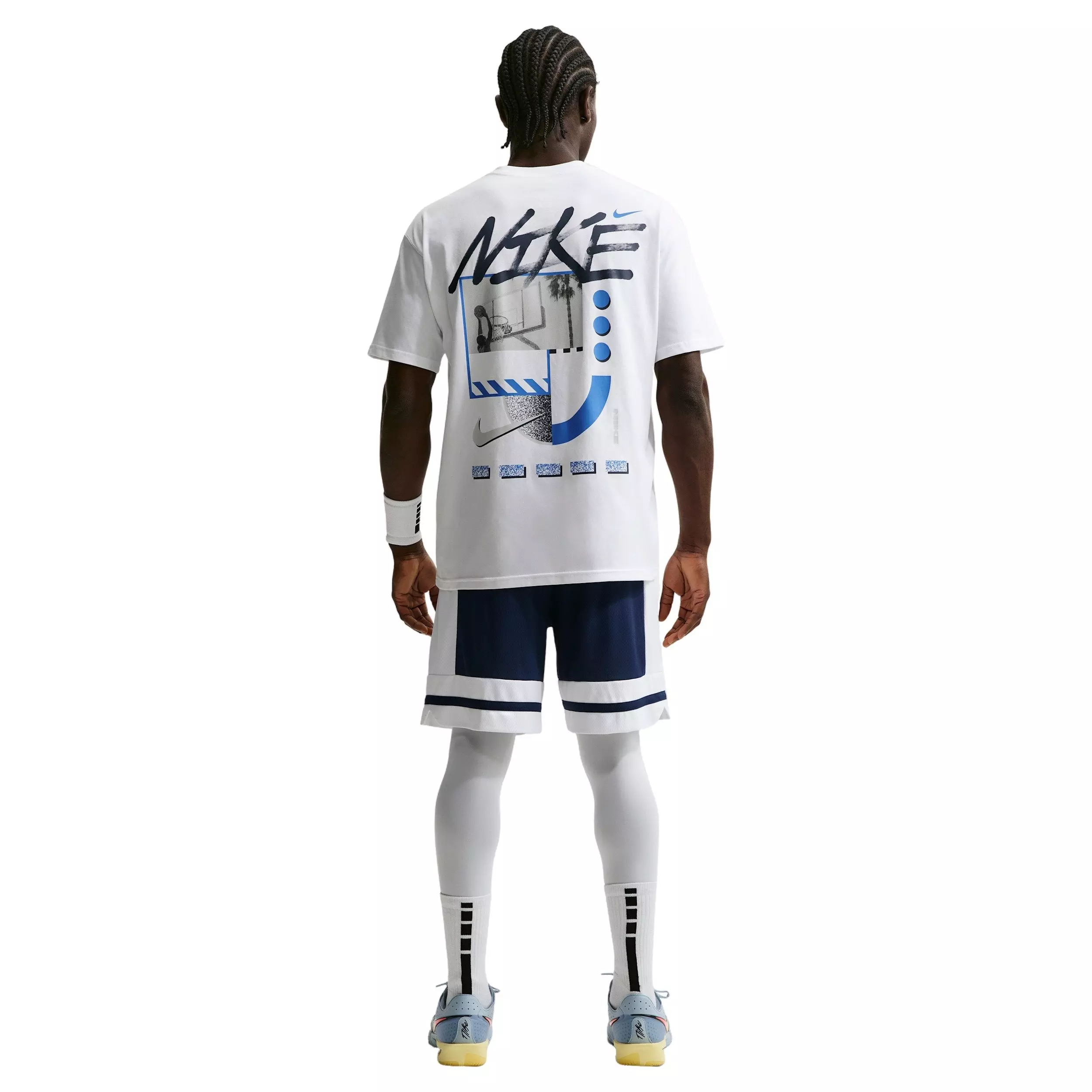 Nike Men's Dri-FIT GM Classic 8" Basketball Shorts - BLUE