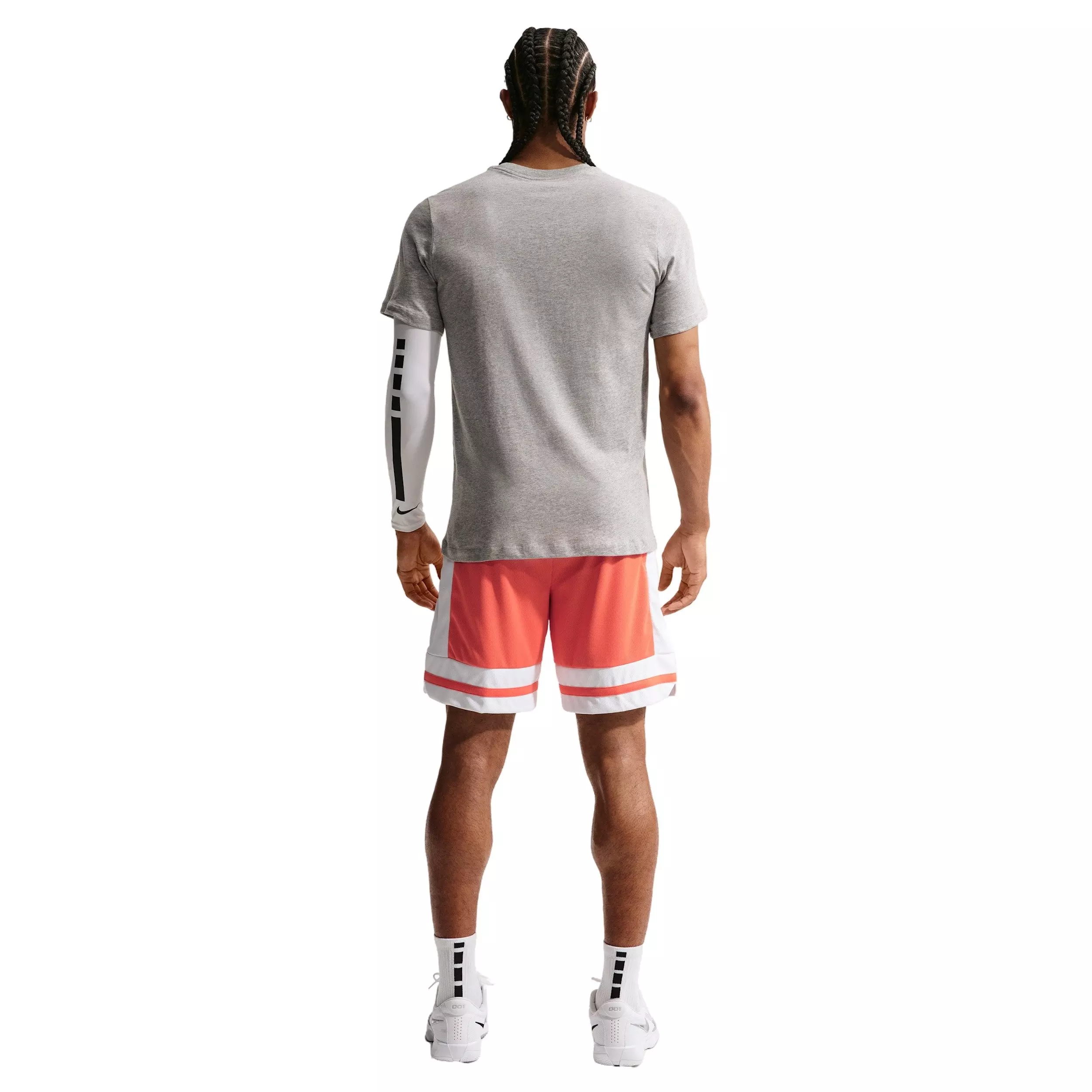 Nike Men's Dri-FIT GM Classic 8" Basketball Shorts - ORANGE