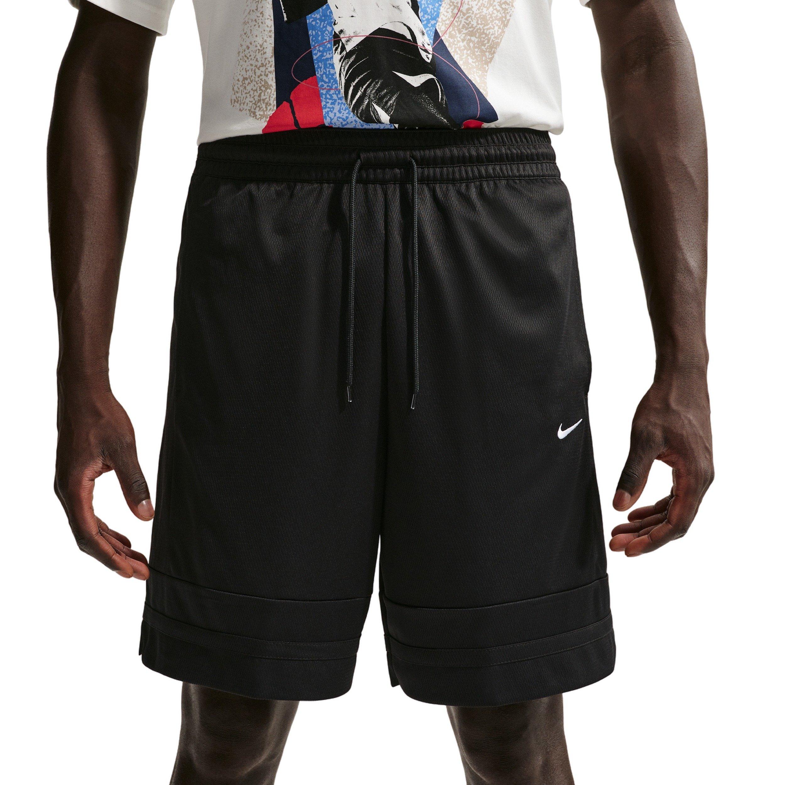 Nike Men's Dri-FIT GM Classic 8" Basketball Shorts - BLACK Thumbnail View 1
