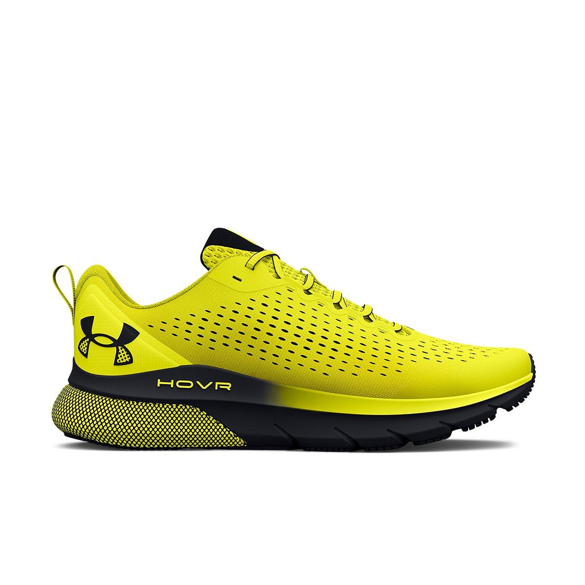 Under Armour Men's UA HOVR Turbulence Running Shoes NEW size 11 Yellow  Ray/Black