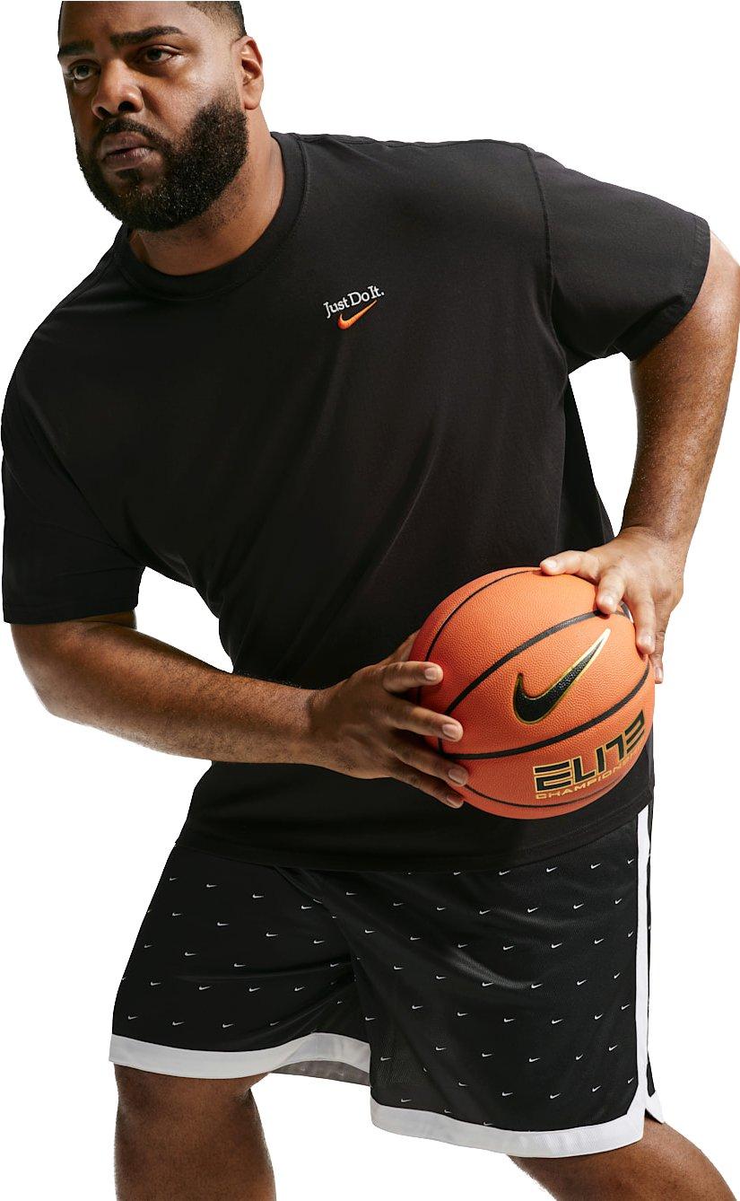 Nike Men's DNA Access Dri-FIT 8" Basketball Shorts - Black/White - BLACK/WHITE Thumbnail View 3