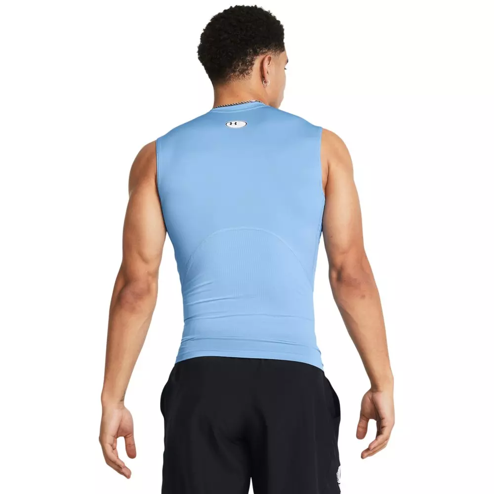 Under Armour Men's HeatGear Sleeveless Tank -Carolina Blue - CAROLINA BLUE