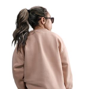 Nike Big Kids' Sportswear Club Fleece Oversized Sweatshirt - Brown