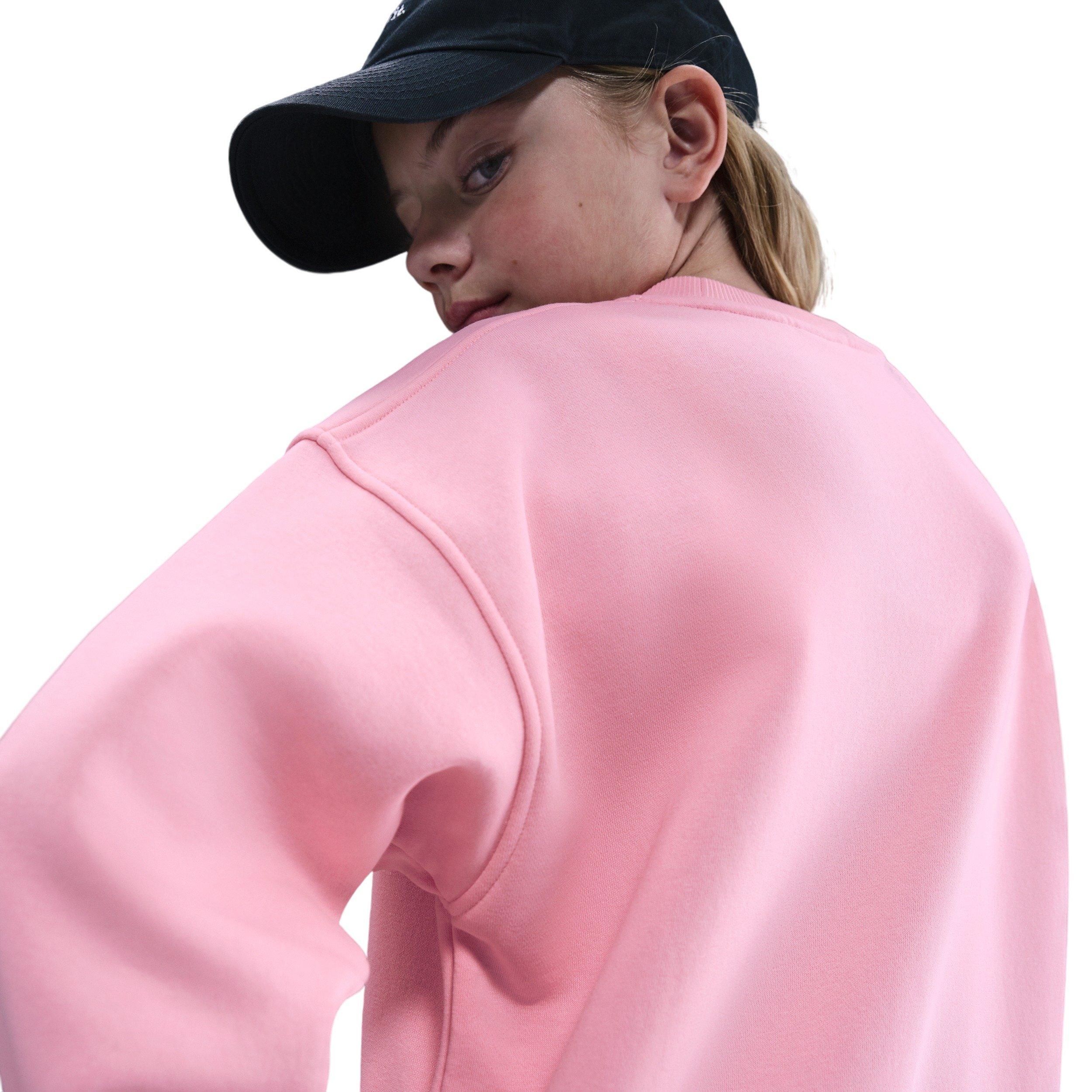 Nike Sportswear Club Fleece Big Kids' Pink Oversized Sweatshirt