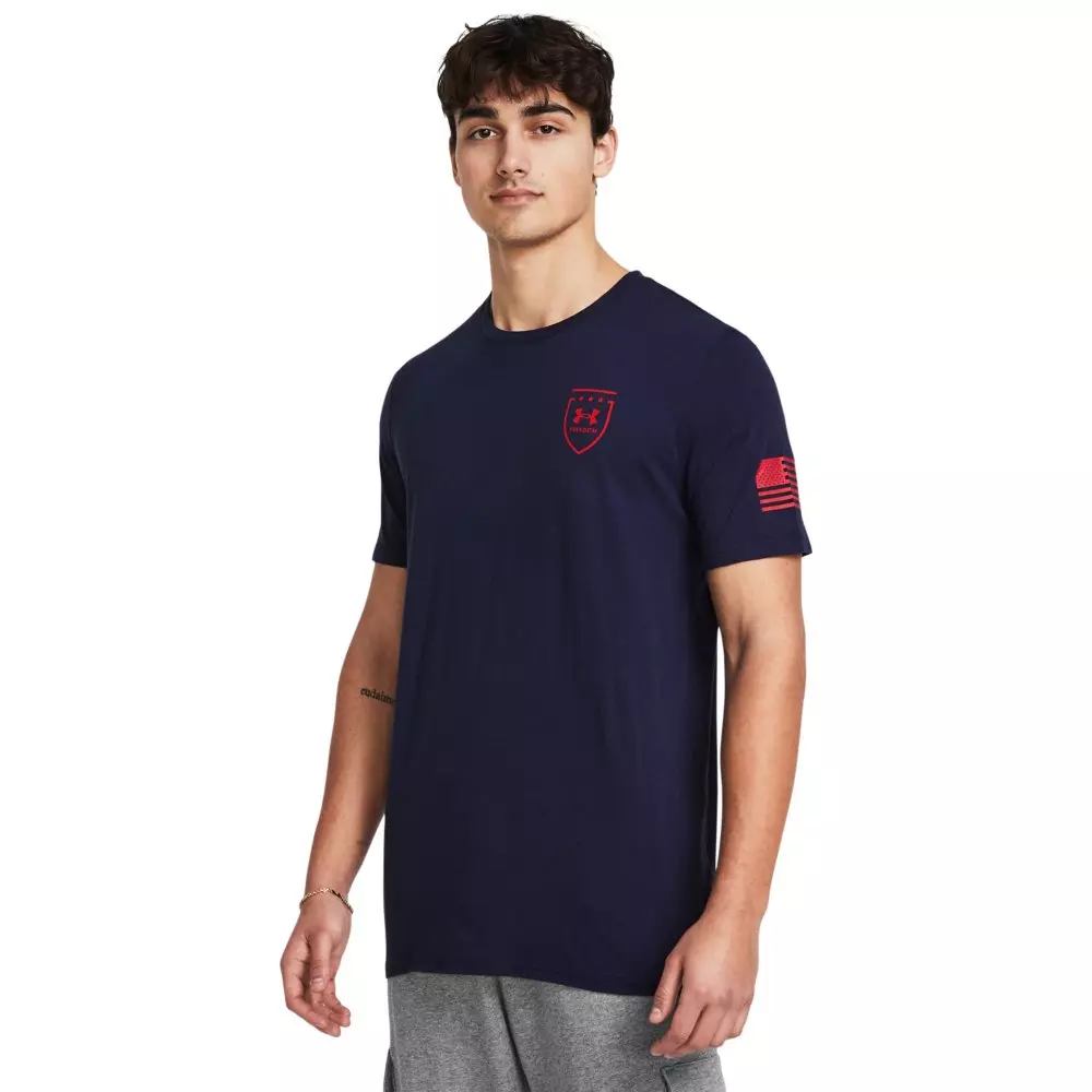 Under Armour Men's Freedom Eagle T-Shirt - NAVY