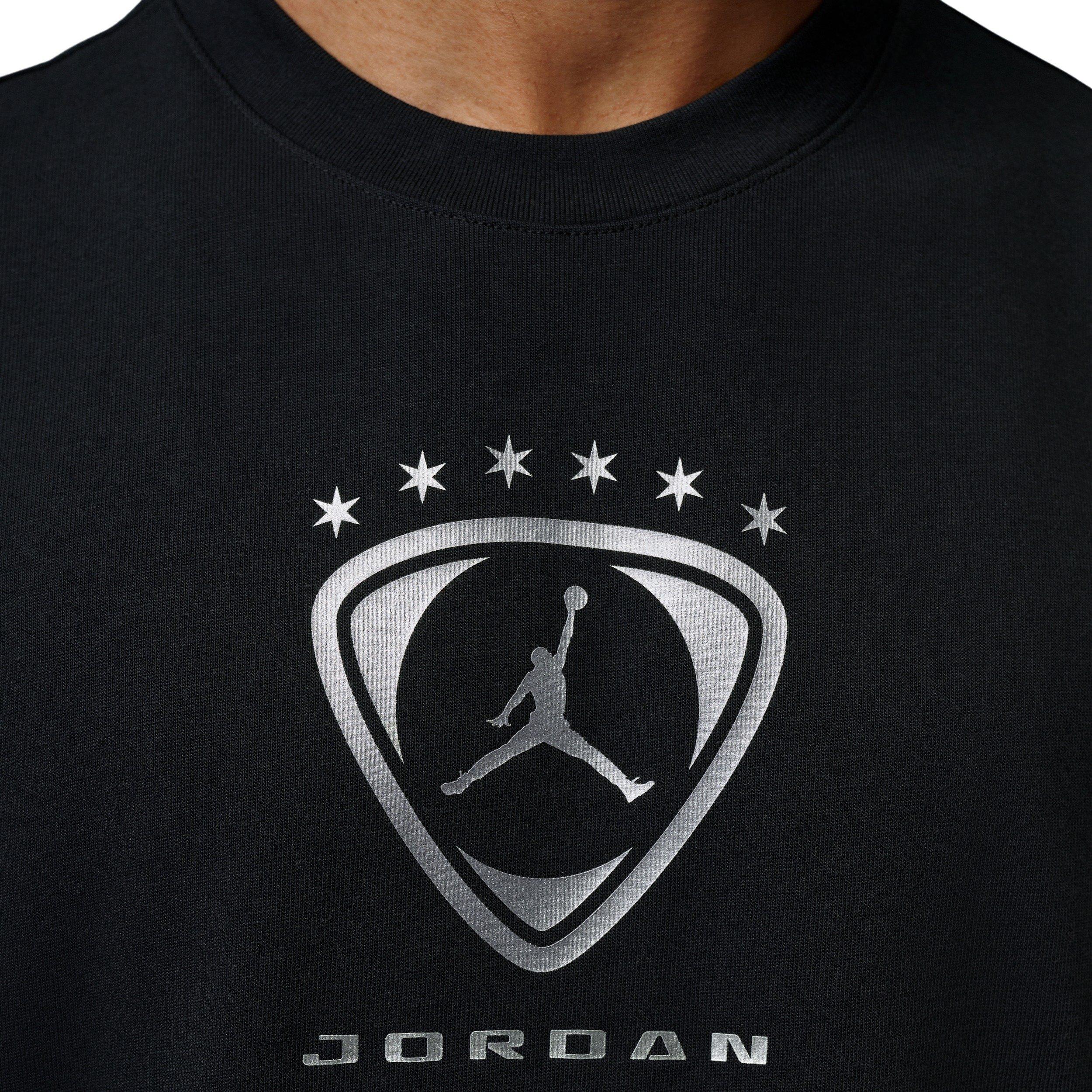 Jordan Men's Brooklyn Sleeveless Tank Top - BLACK Thumbnail View 4