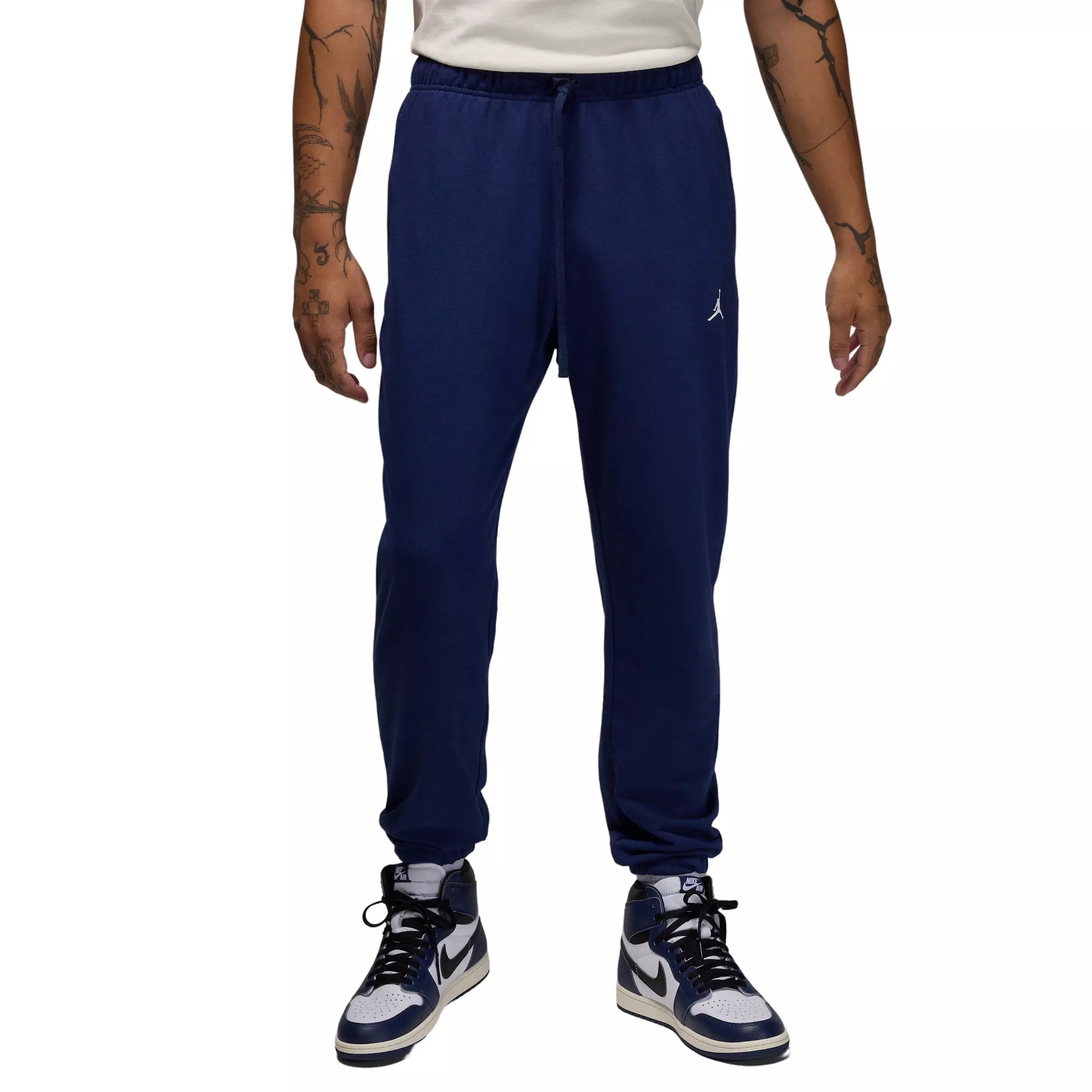 Jordan Men's Sport Crossover Dri-FIT Fleece Pants - Midnight Navy - MIDNIGHT NAVY