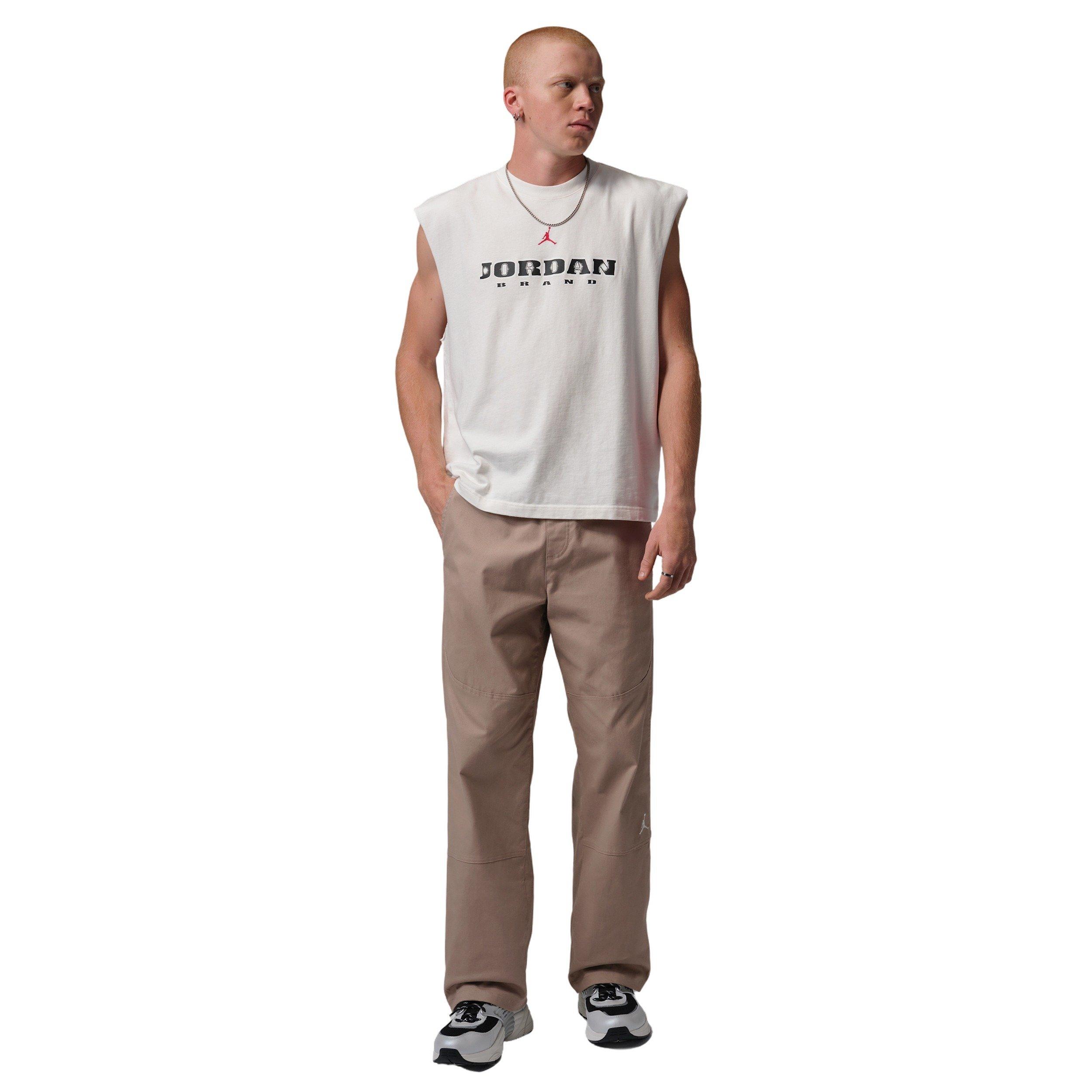 Jordan Men's Essentials Woven Pants - Khaki - KHAKI Thumbnail View 7