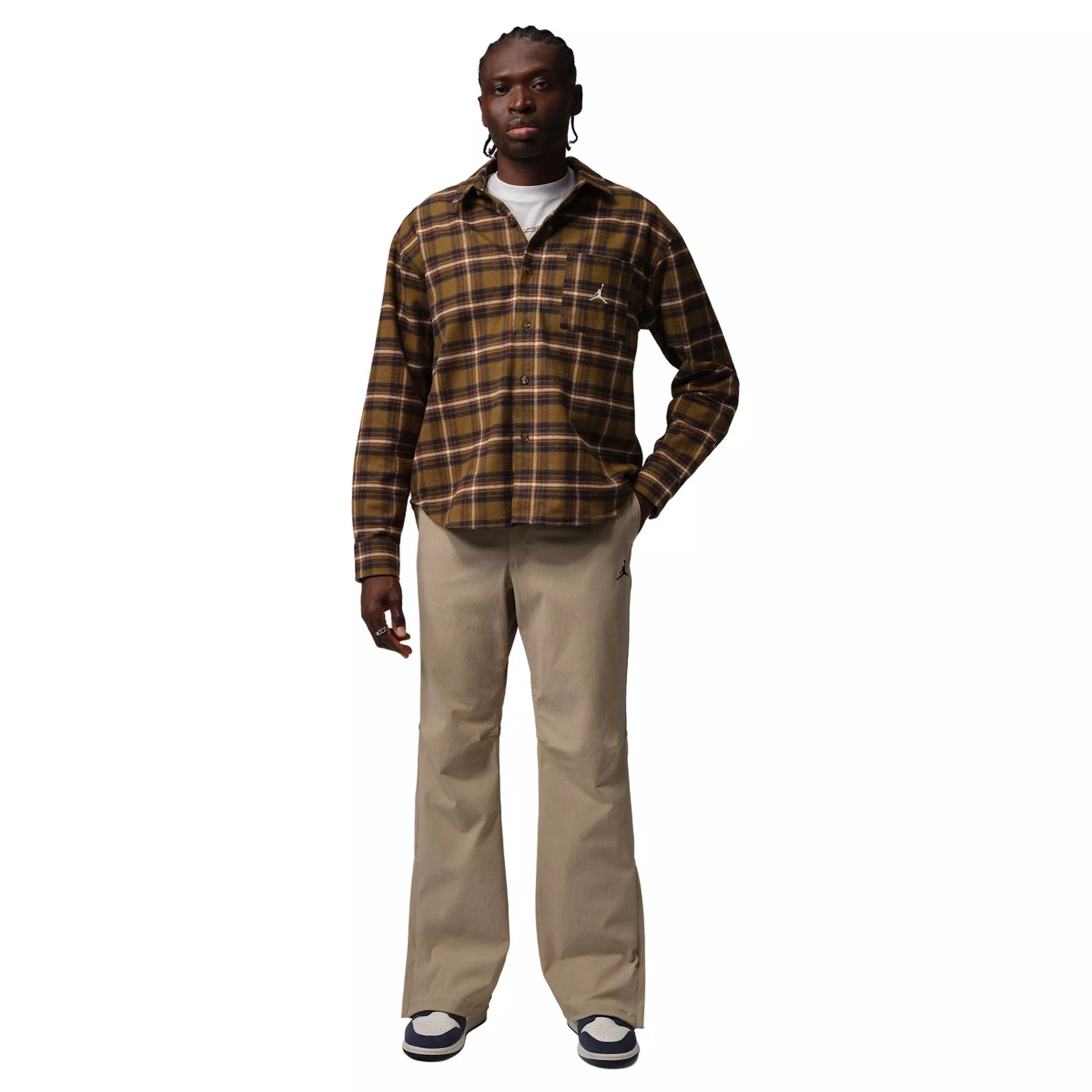 Jordan Men's Flight Essentials Pants - Khaki - KHAKI