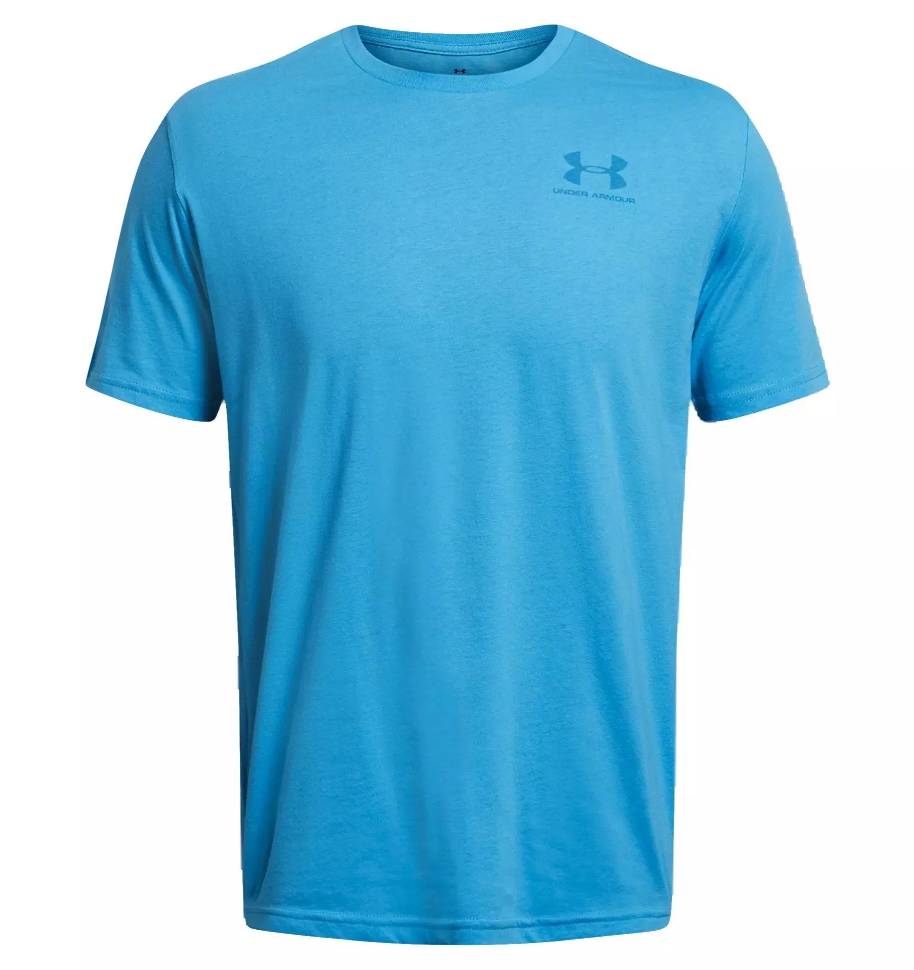 Under Armour Men's Sportstyle Left Chest Short Sleeve Shirt - BLUE