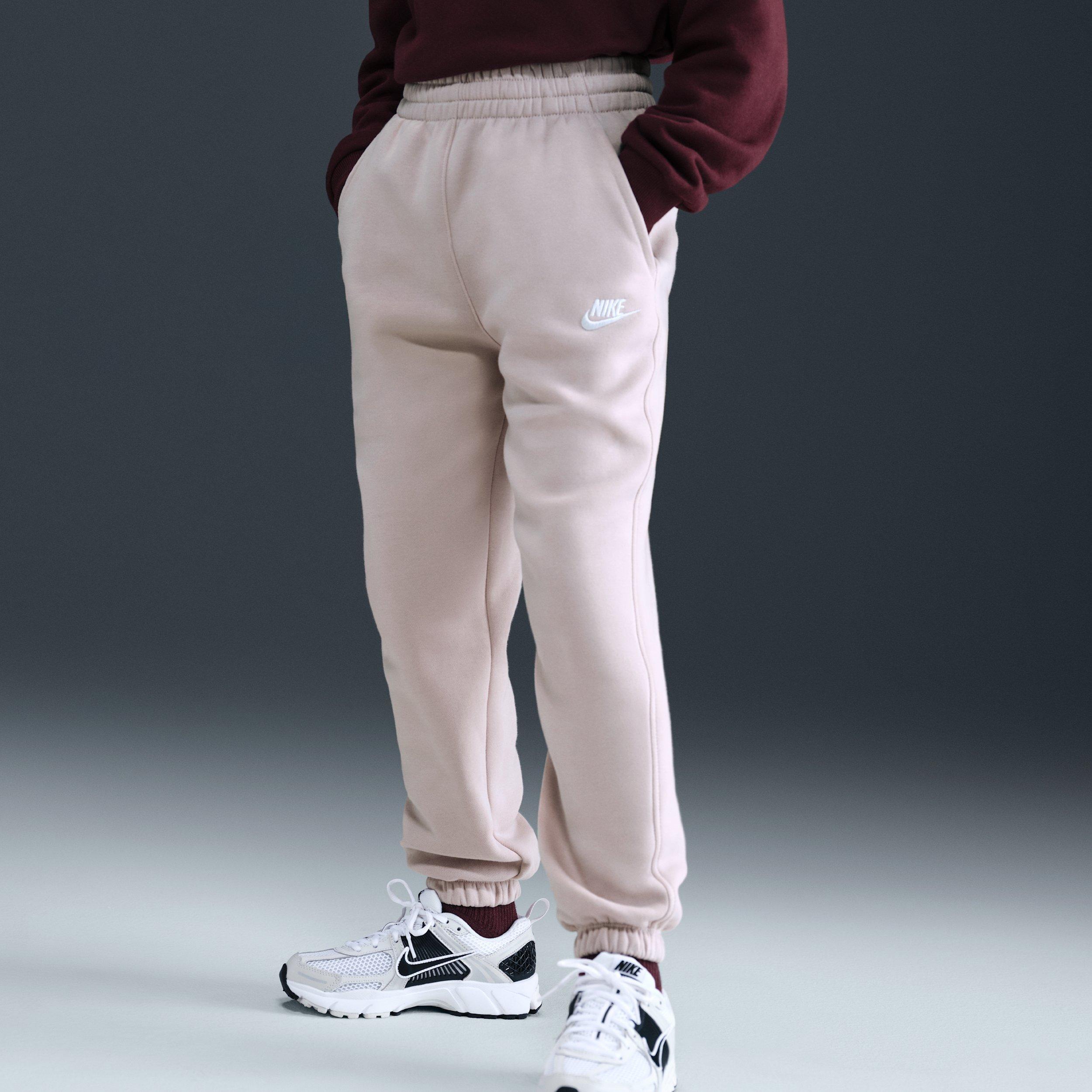 Nike Sportswear Club Fleece Big Girls' Light Purple Loose Sweatpants