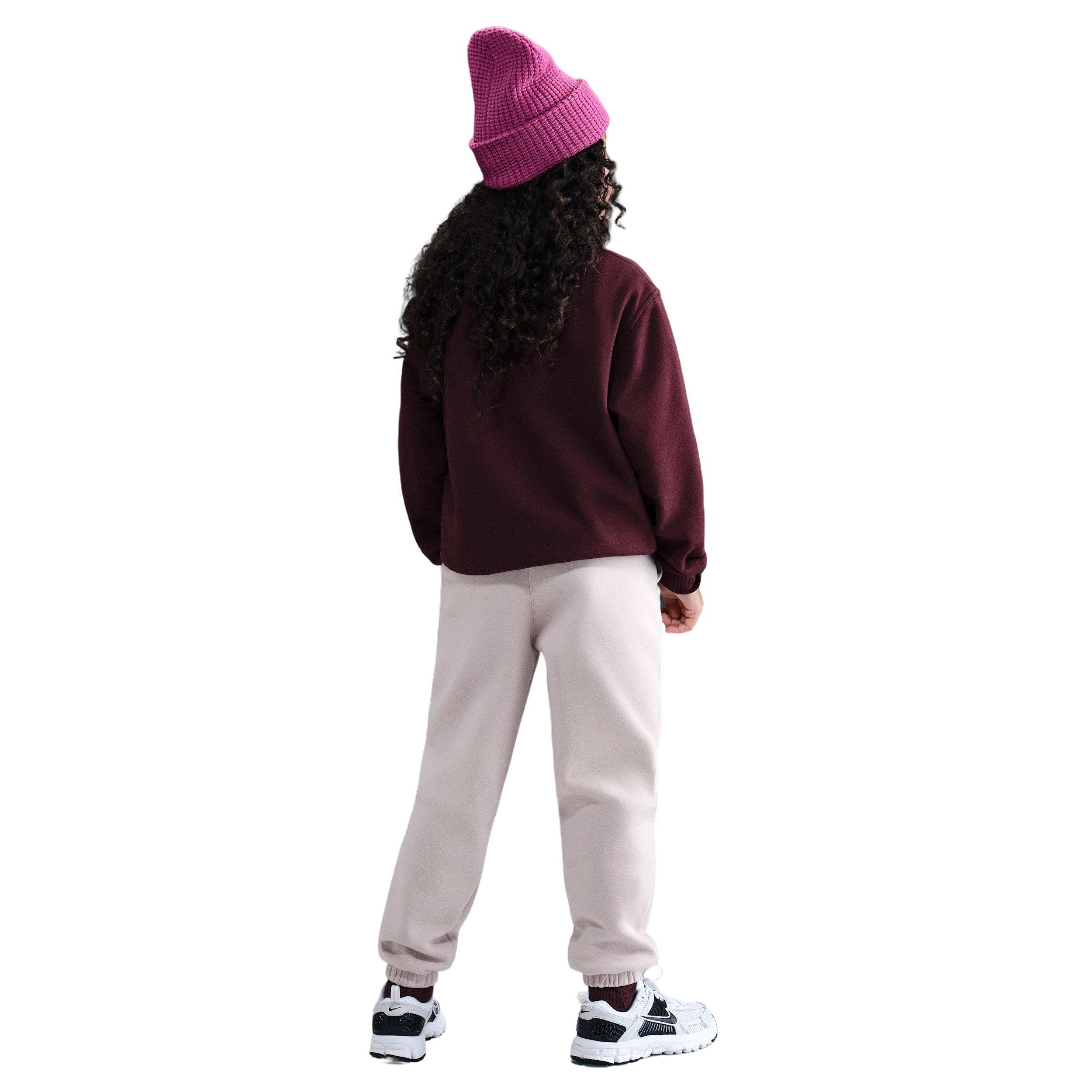 Nike Sportswear Club Fleece Big Girls' Light Purple Loose Sweatpants