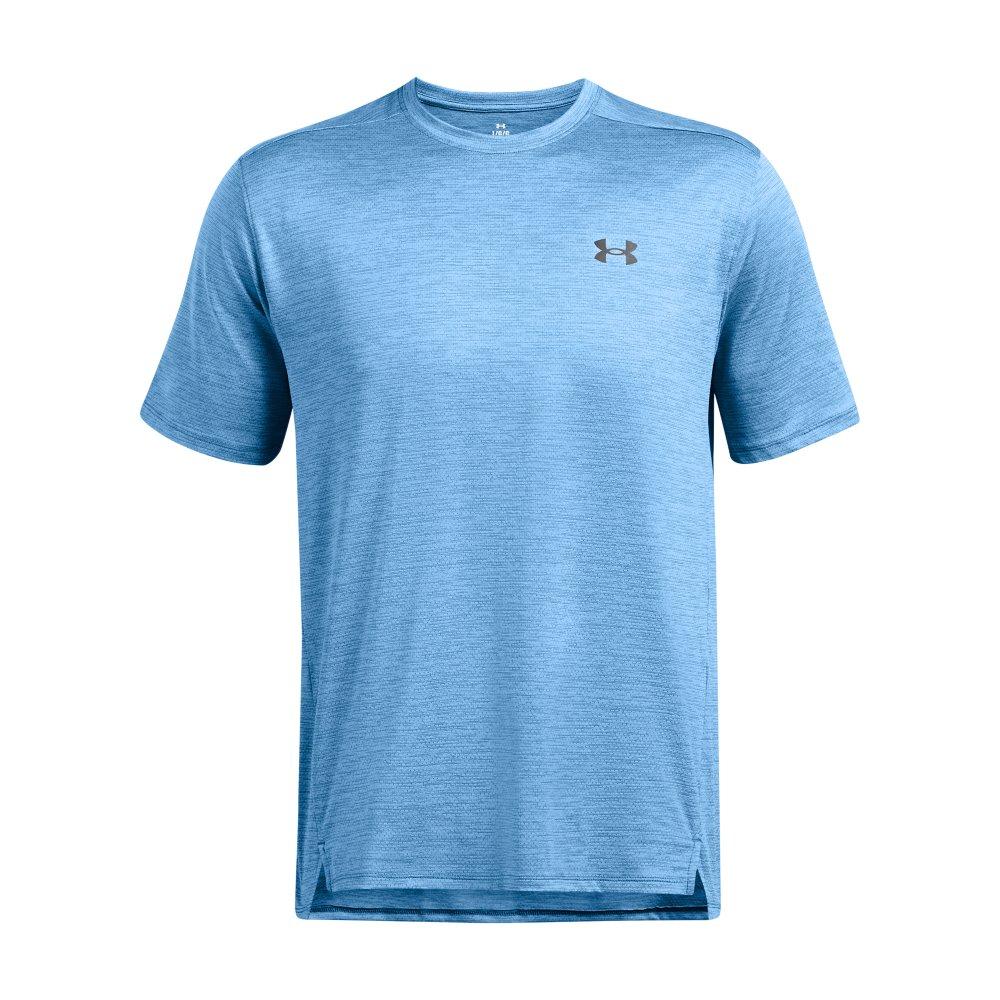 Under Armour Men's Tech Vent Short Sleeve - BLUE Thumbnail View 1