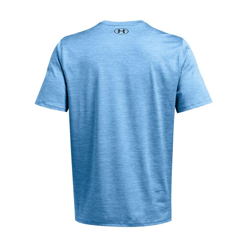 Under Armour Men's Tech Vent Short Sleeve - BLUE Thumbnail View 2