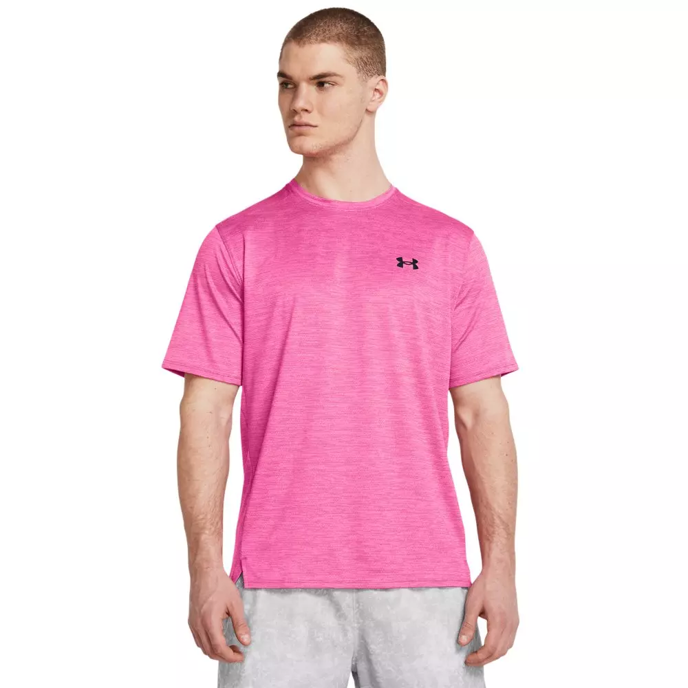 Under Armour Men's Tech Vent Short Sleeve - PINK