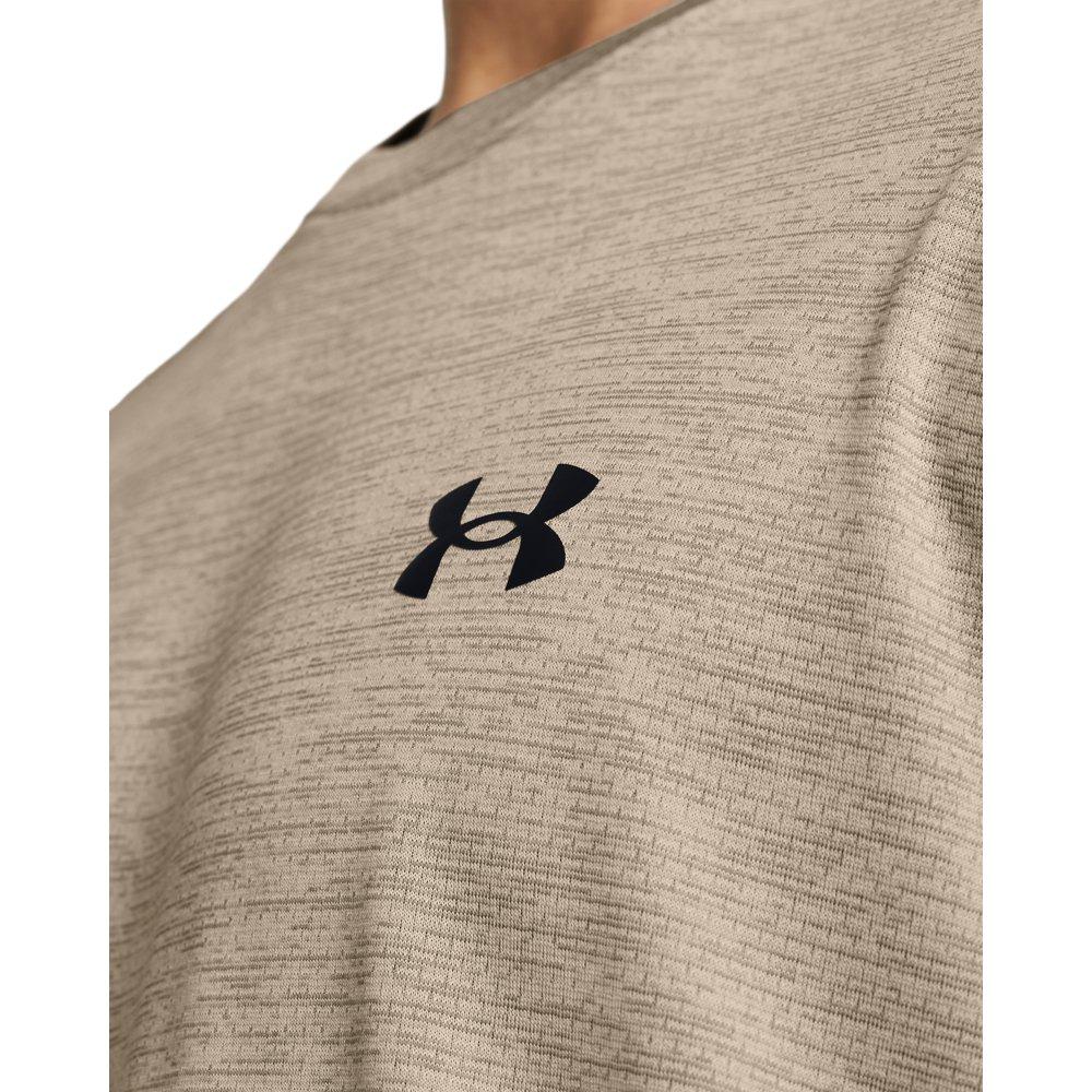 Under Armour Men's Tech Vent Short Sleeve - TAN Thumbnail View 3