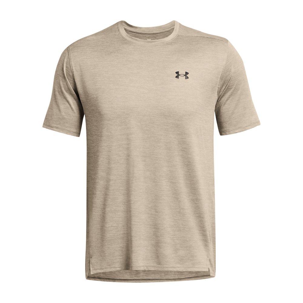 Under Armour Men's Tech Vent Short Sleeve - TAN Thumbnail View 4
