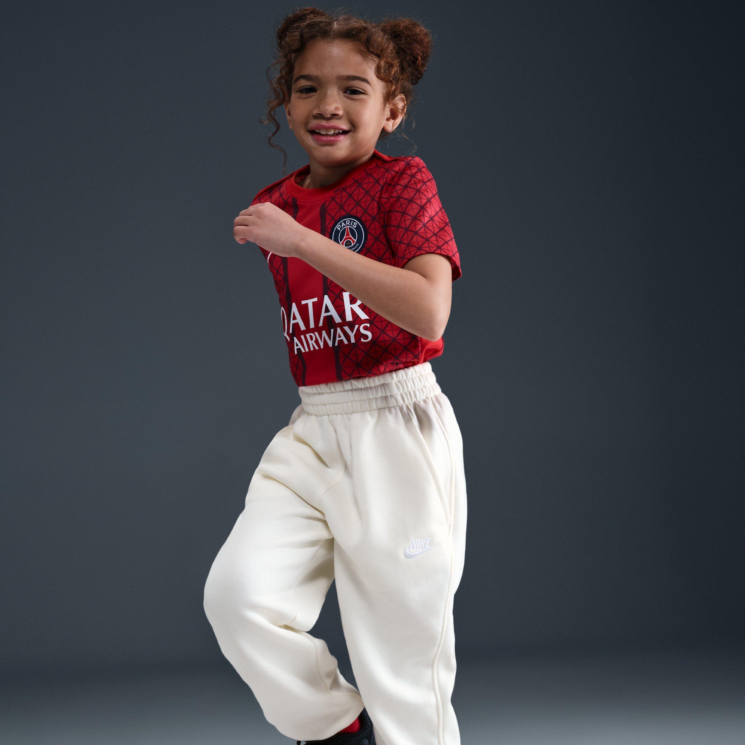 Nike Sportswear Club Fleece Big Girls' Light Brown Loose Sweatpants