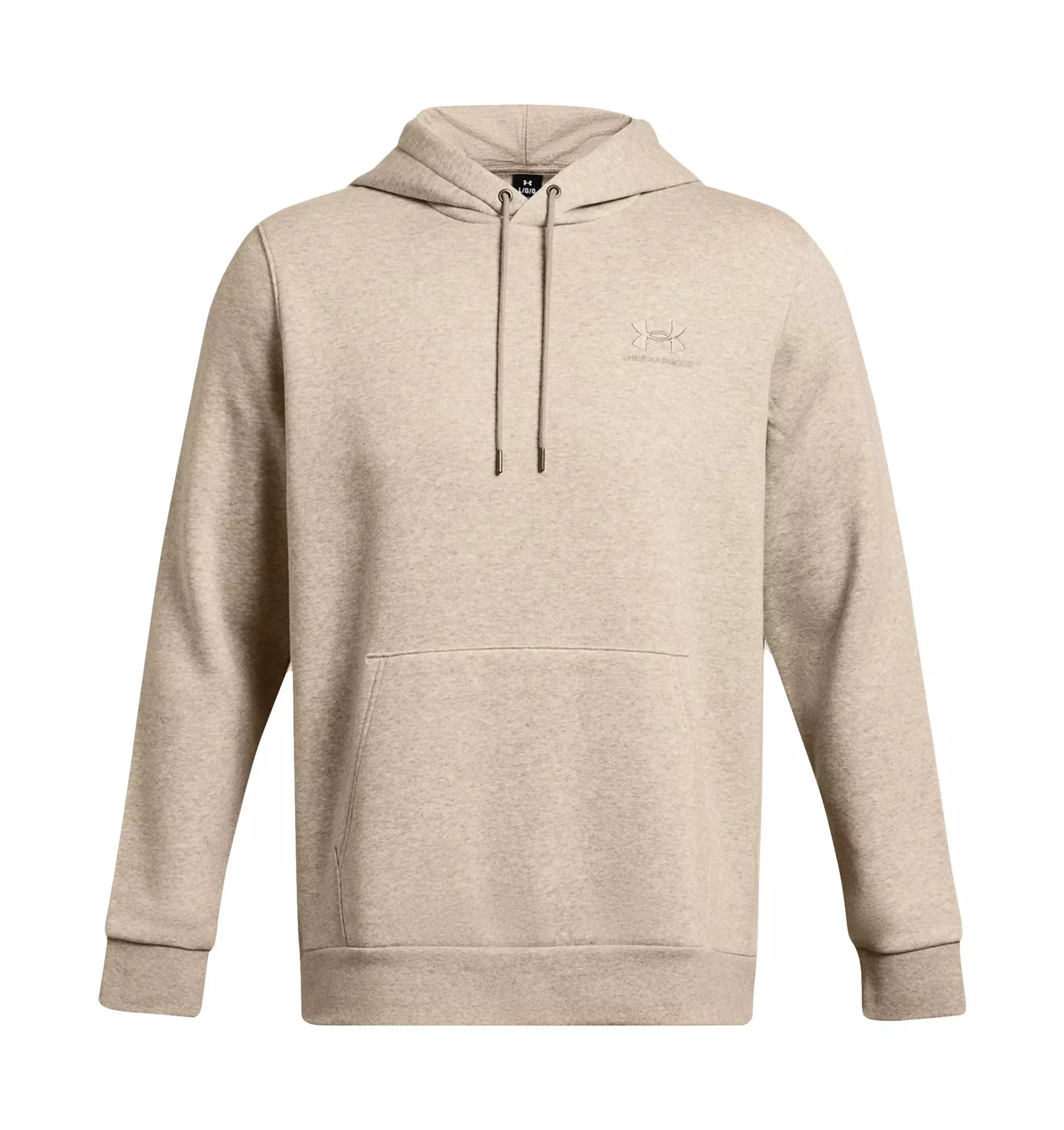 Under Armour Men's Fleece Essential Hoodie - TAUPE