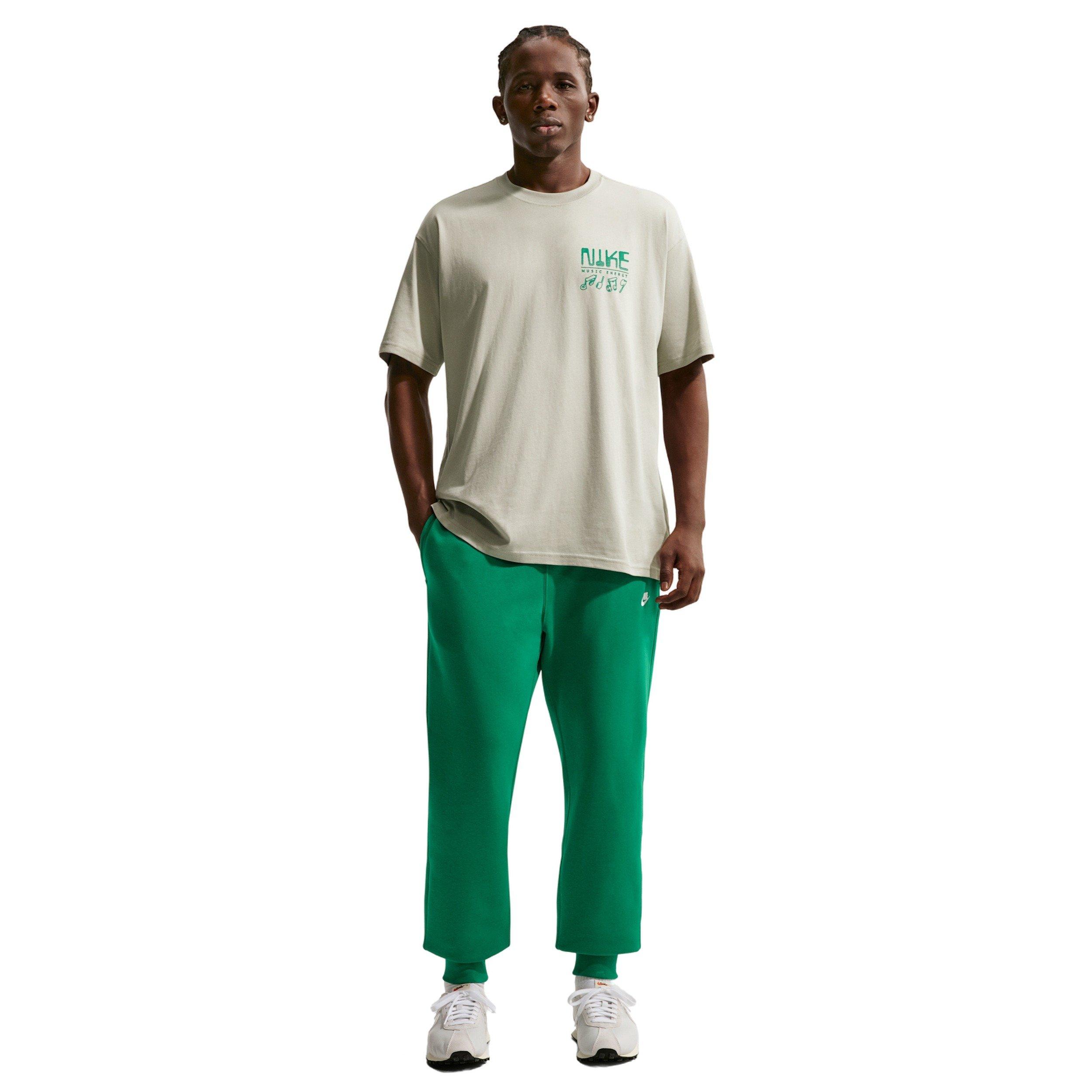 Nike Men's Club BB Joggers - GREEN Thumbnail View 3