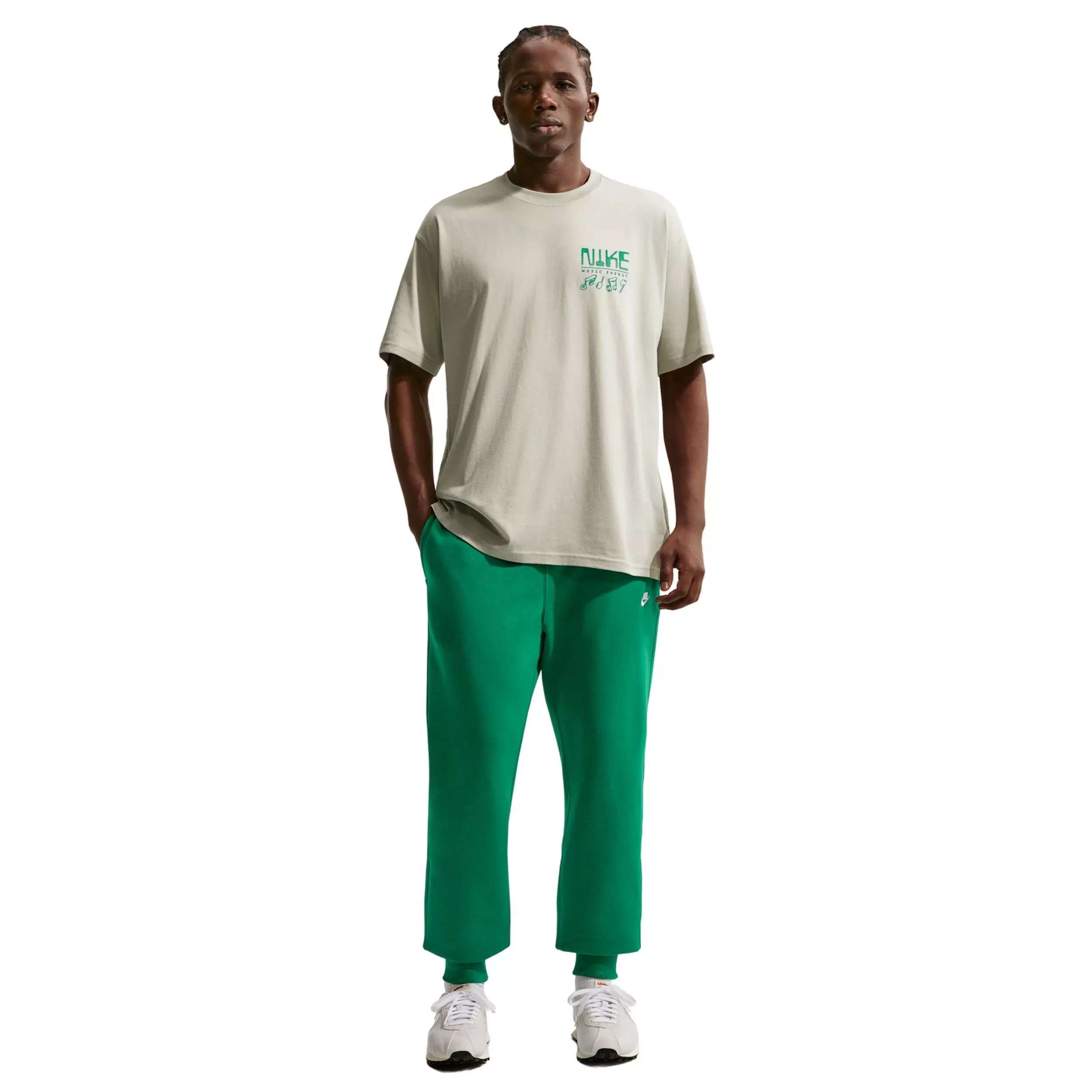 Nike Men's Club BB Joggers - GREEN