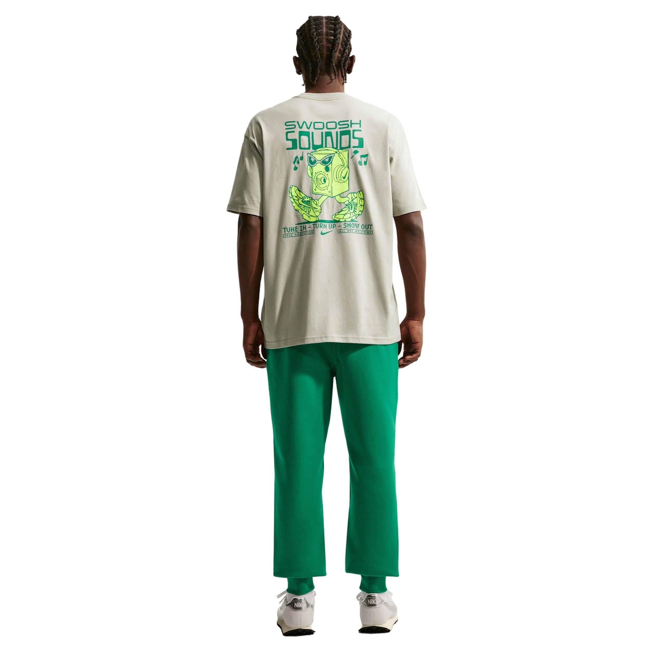 Nike Men's Club BB Joggers - GREEN Thumbnail View 5
