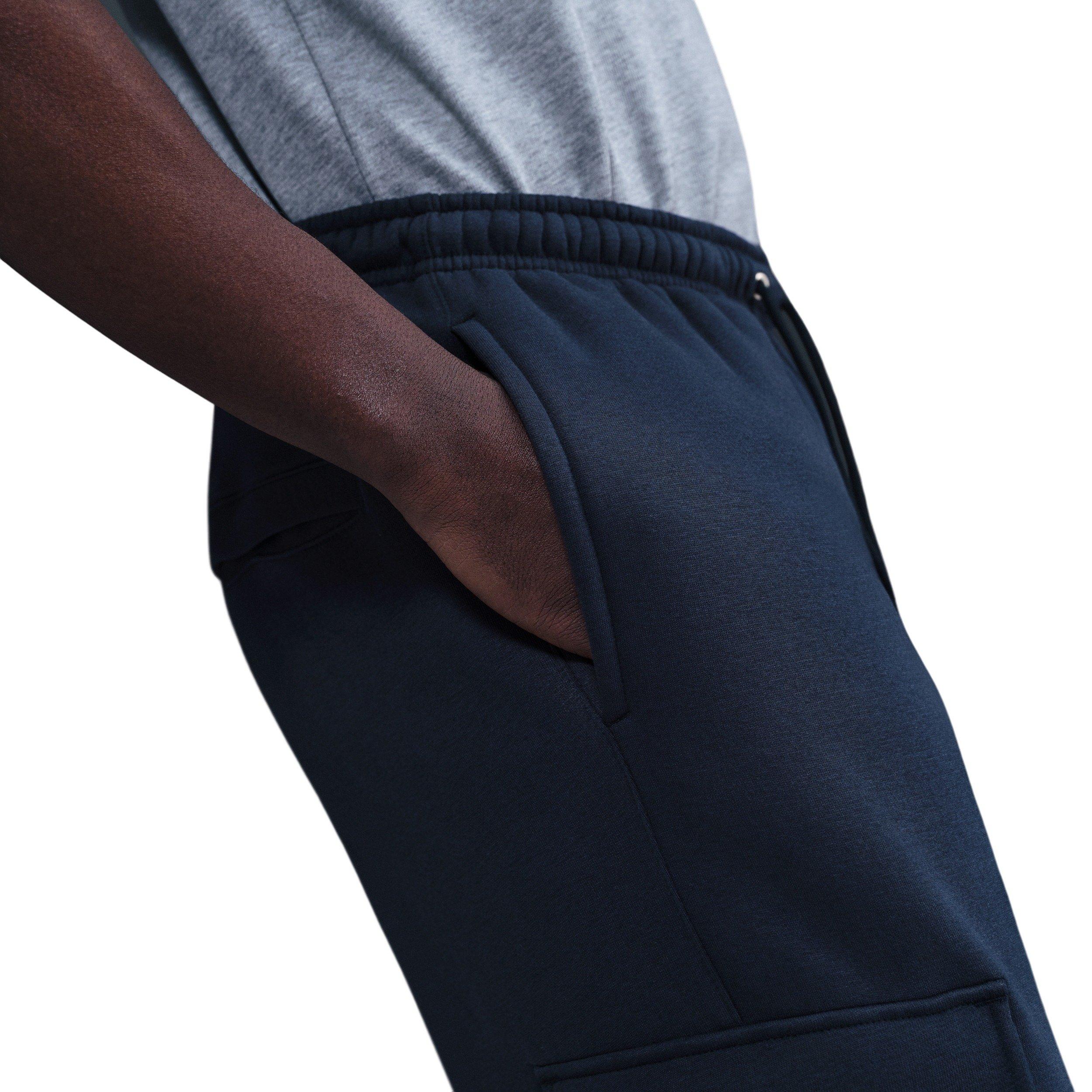 Nike Men's Club BB Fleece Cargo Pants - Blue - BLUE Thumbnail View 2