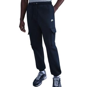 Nike Men's Club BB Fleece Cargo Pants - Blue