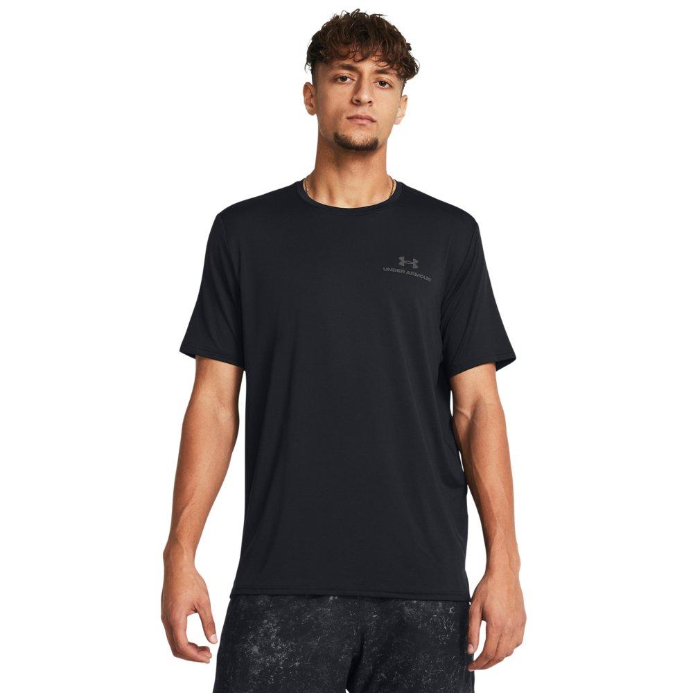 Under Armour Men's Vanish Energy Short Sleeve Shirt - BLACK Thumbnail View 1
