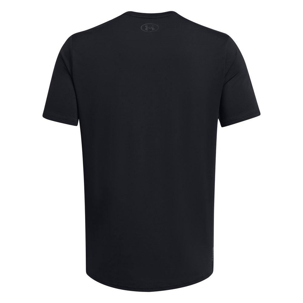 Under Armour Men's Vanish Energy Short Sleeve Shirt - BLACK Thumbnail View 4